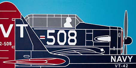 T6G Texan 508 Acrylique 60x120cm