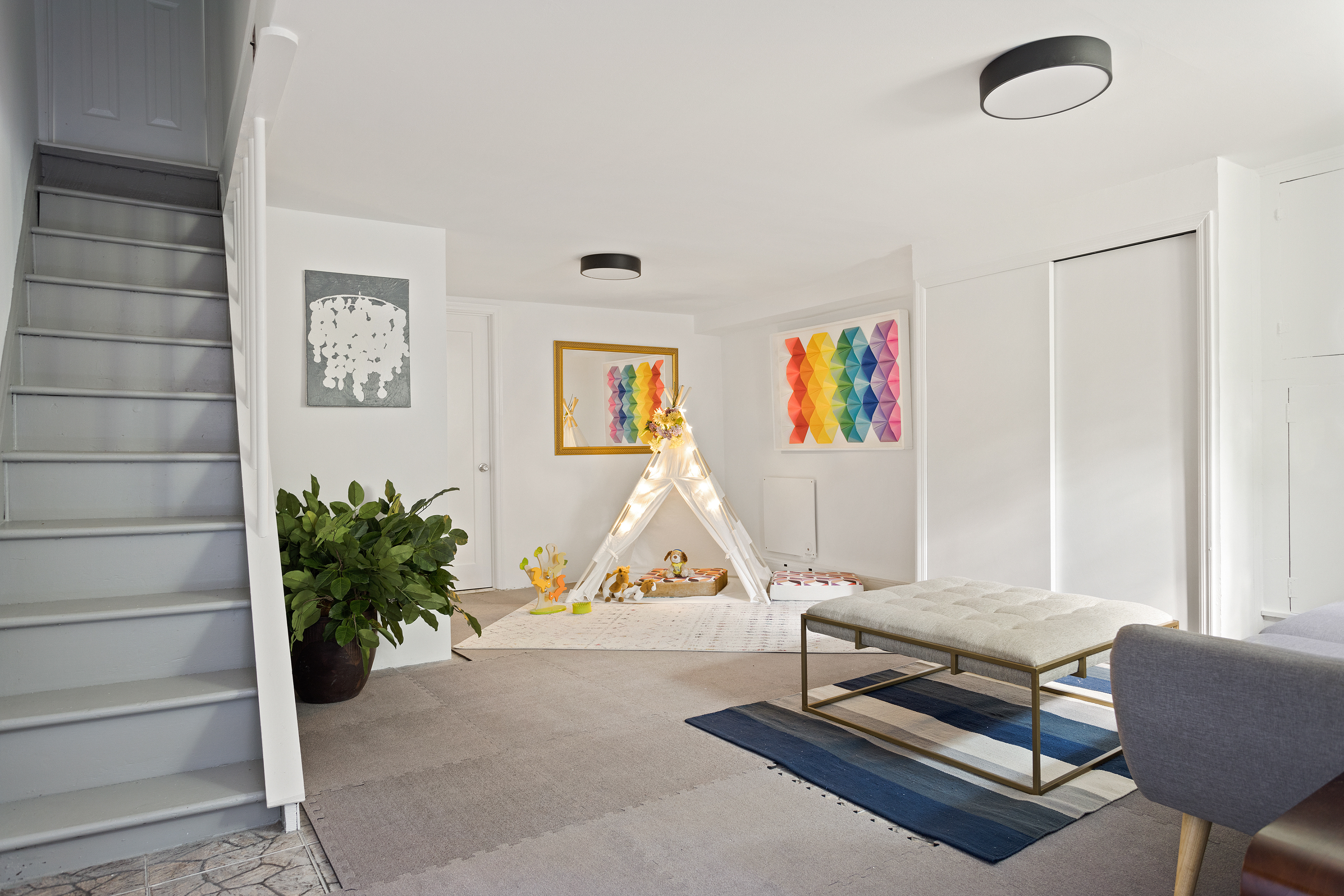 After - basement