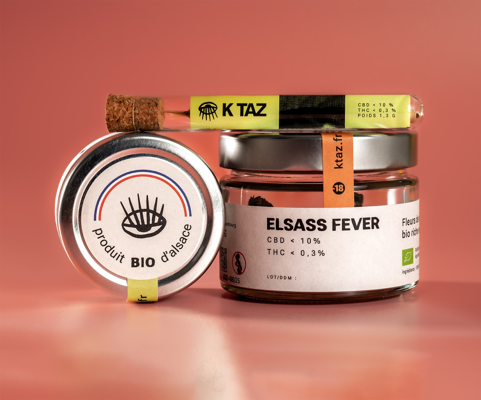 Organic CBD based products sold by KTAZ