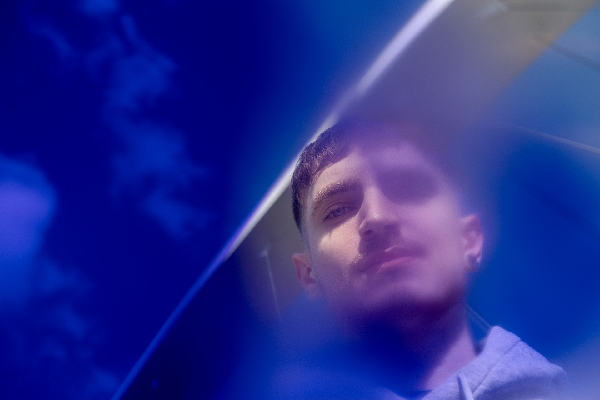 Portrait of rapper Dewitt