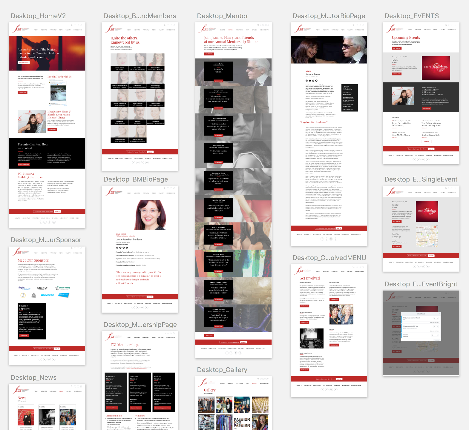 High res wireframes