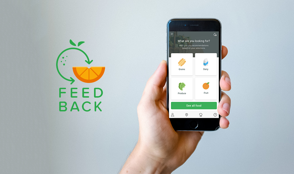 Feedback logo and mobile app