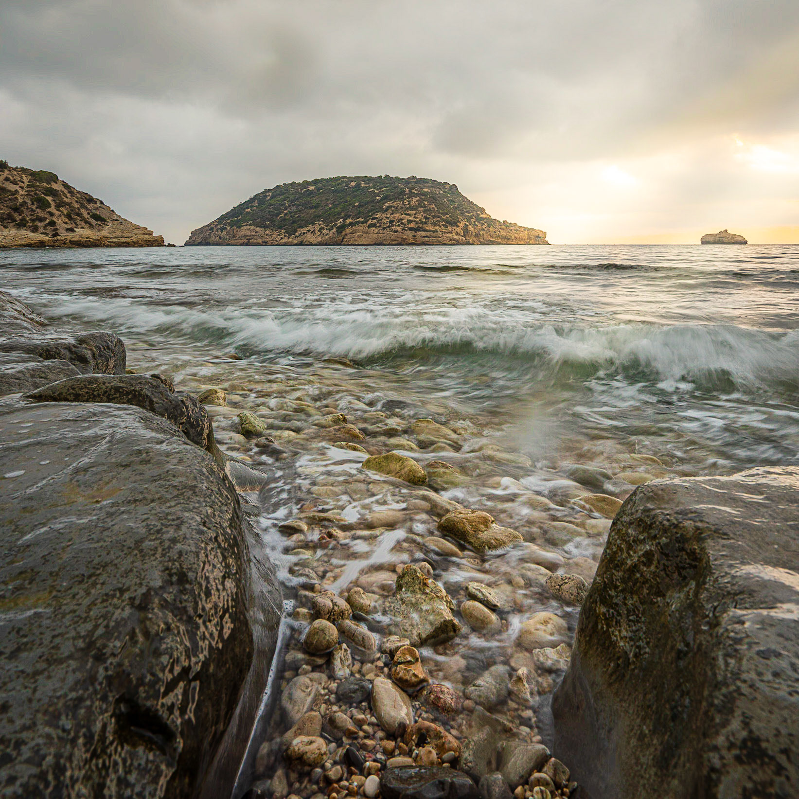 Sunrise at Cala del Portixol, Spain (EU065)
