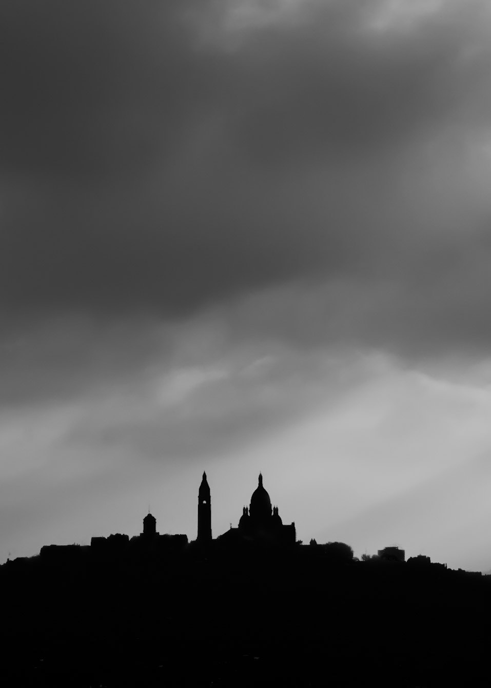 Sacré Coeur Silhouette, Paris, France (EU008)