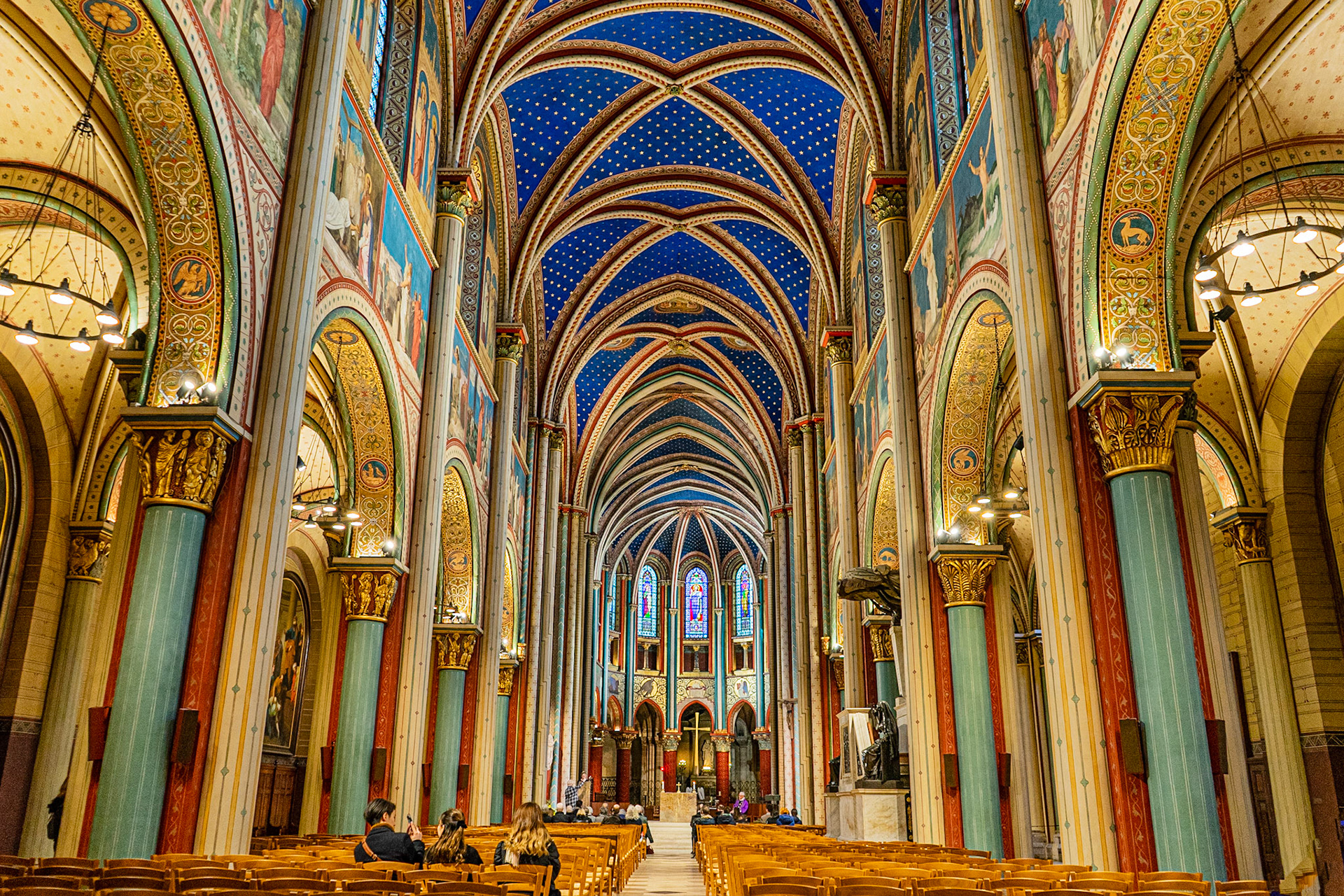 Interior of Église de Saint-Germain-des-Prés, Paris, France (EU051)