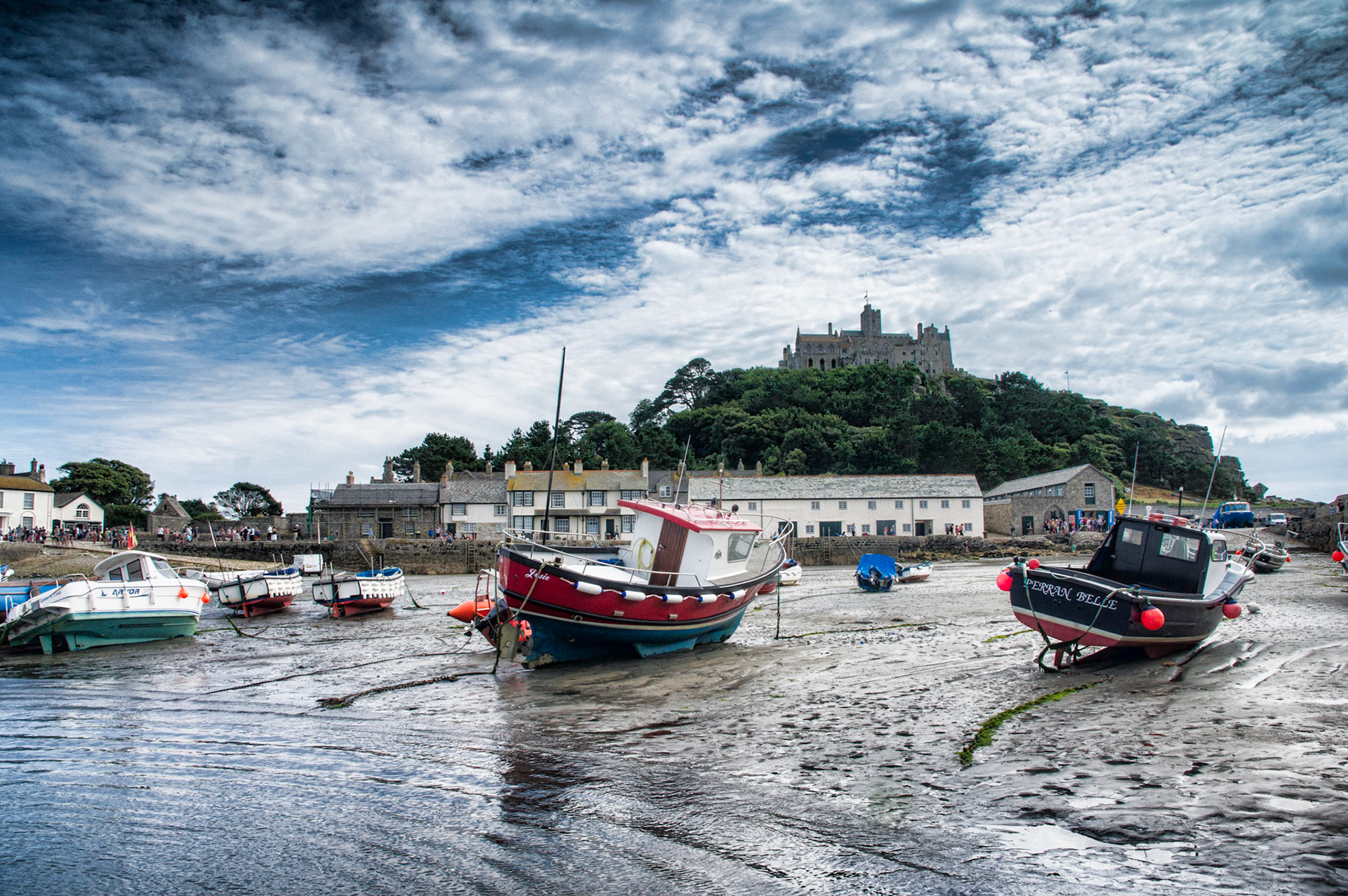 St Michael's Mount Harbour, Cornwall, UK (UK006)