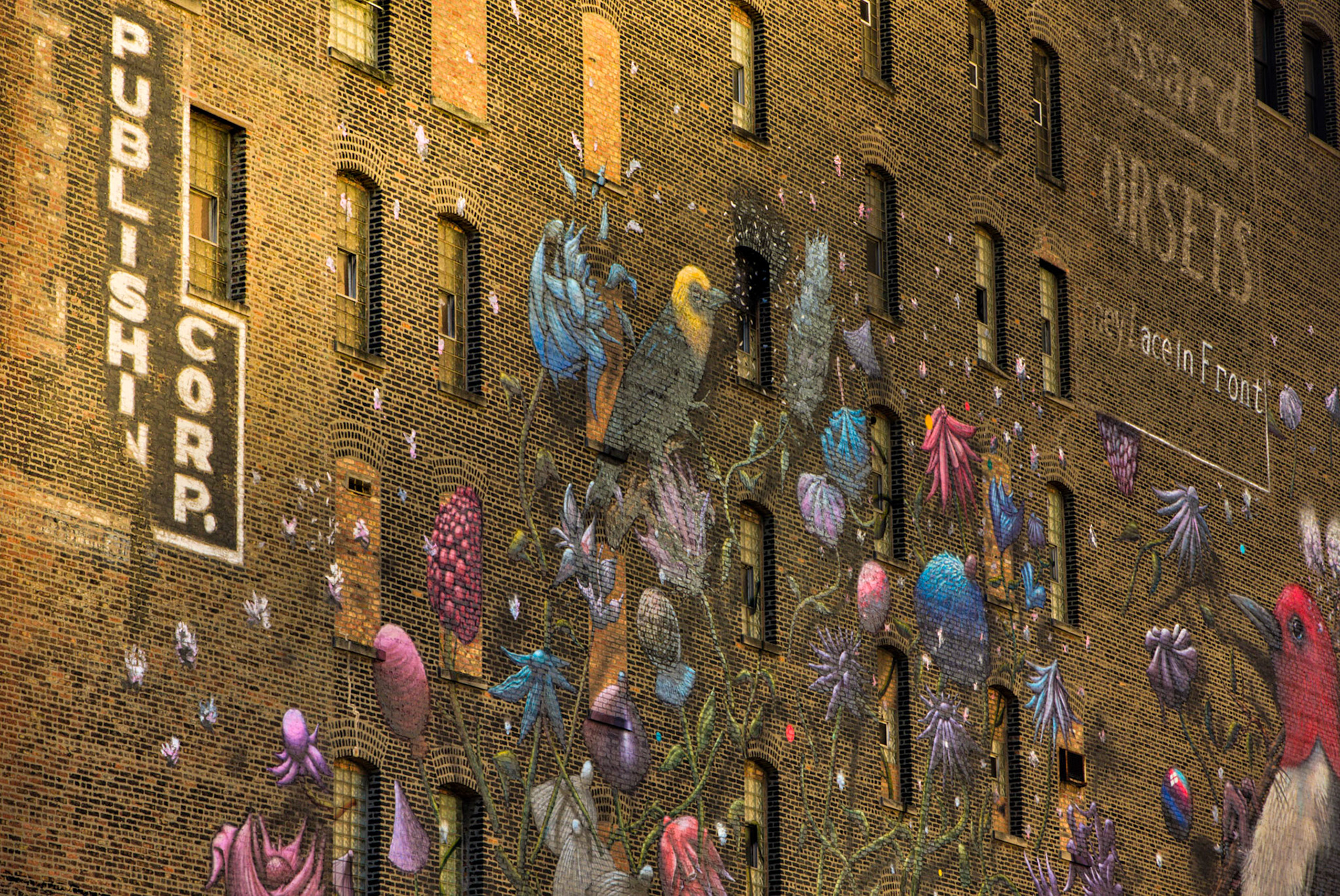 Industrial Building Facade, Chicago, USA (RW037)