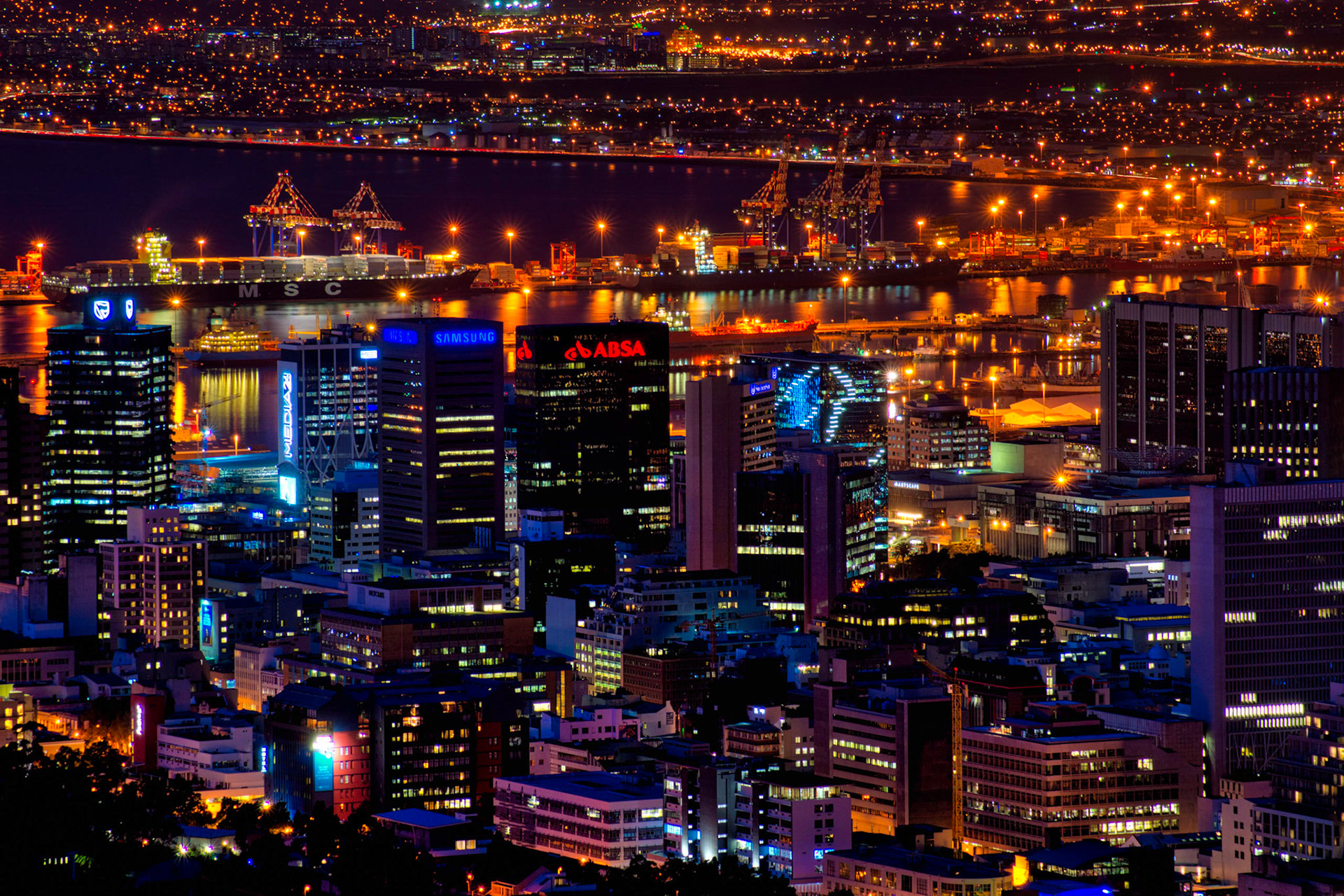 City Buildings in Cape Town, South Africa (SA031)