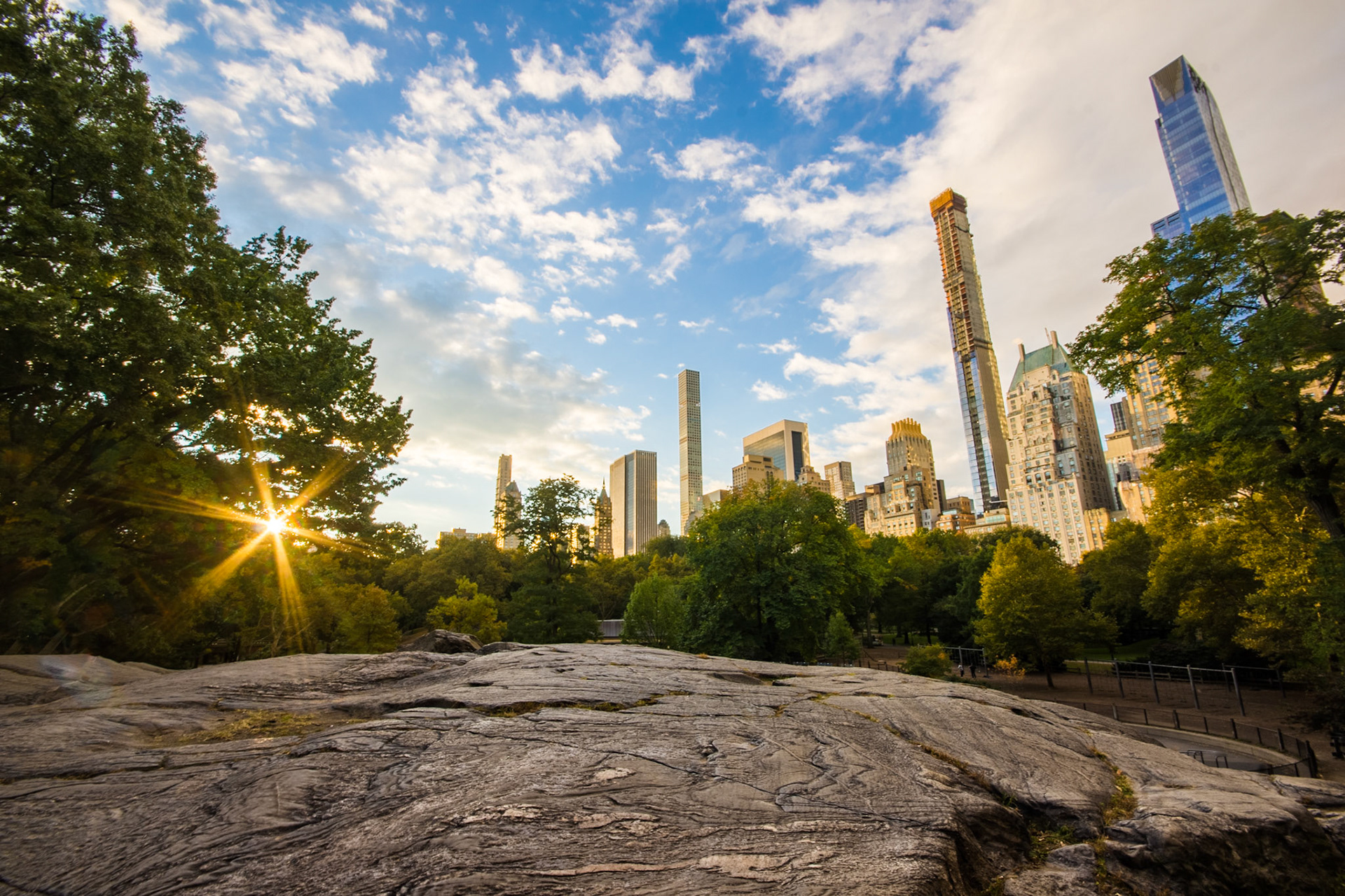 Sunrise in Central Park, New York (RW076)