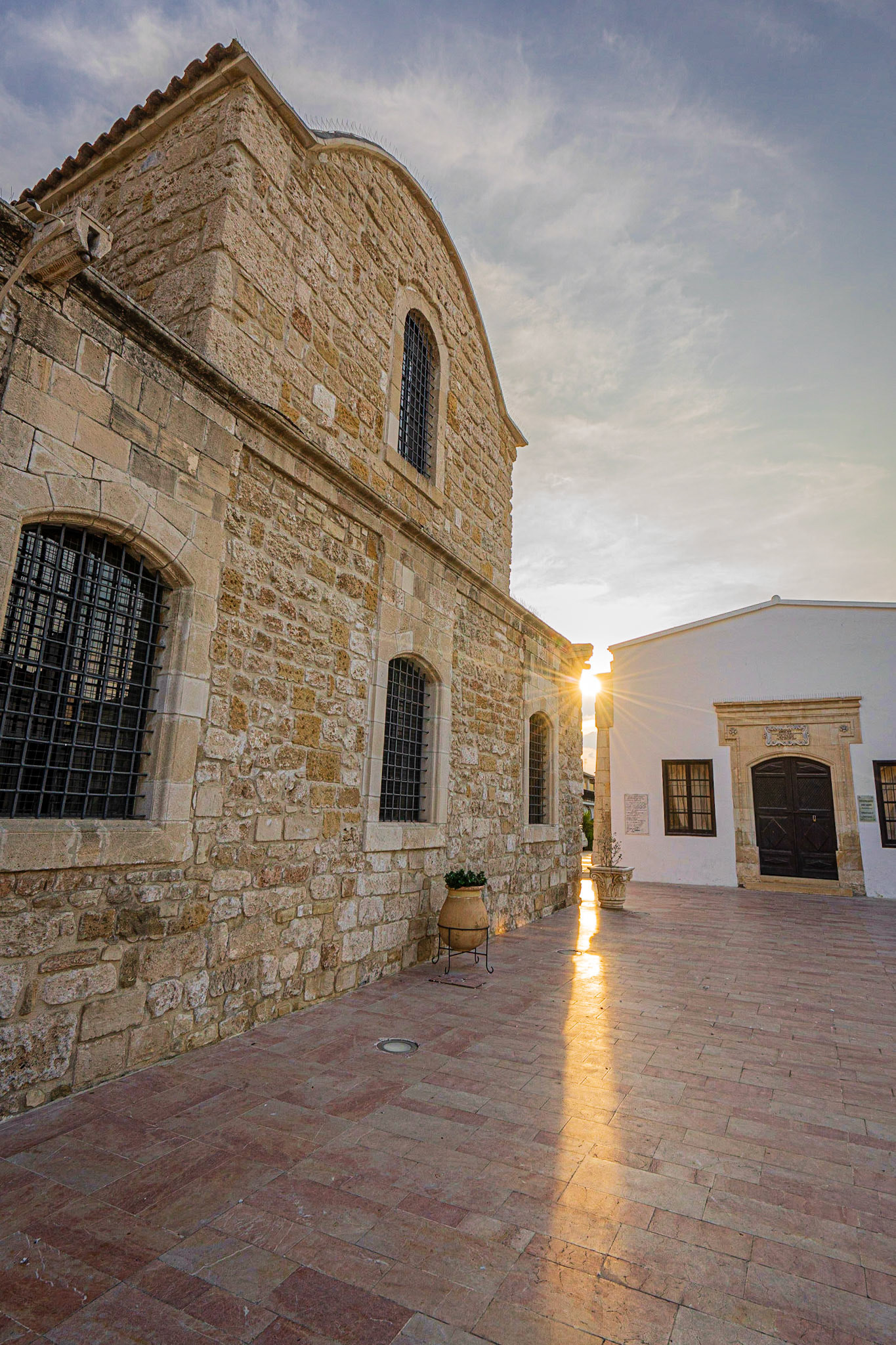 Afternoon Sun at the Holy Church of Saint Lazarus, Larnaca, Cyprus (EU068)
