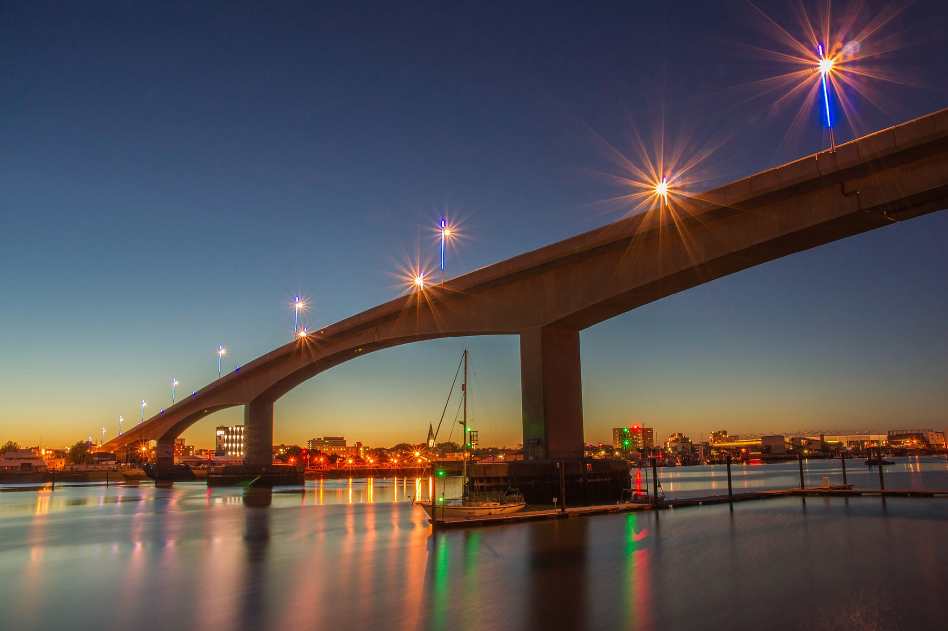 Itchen Bridge, Southampton, Hampshire, UK (HA001)
