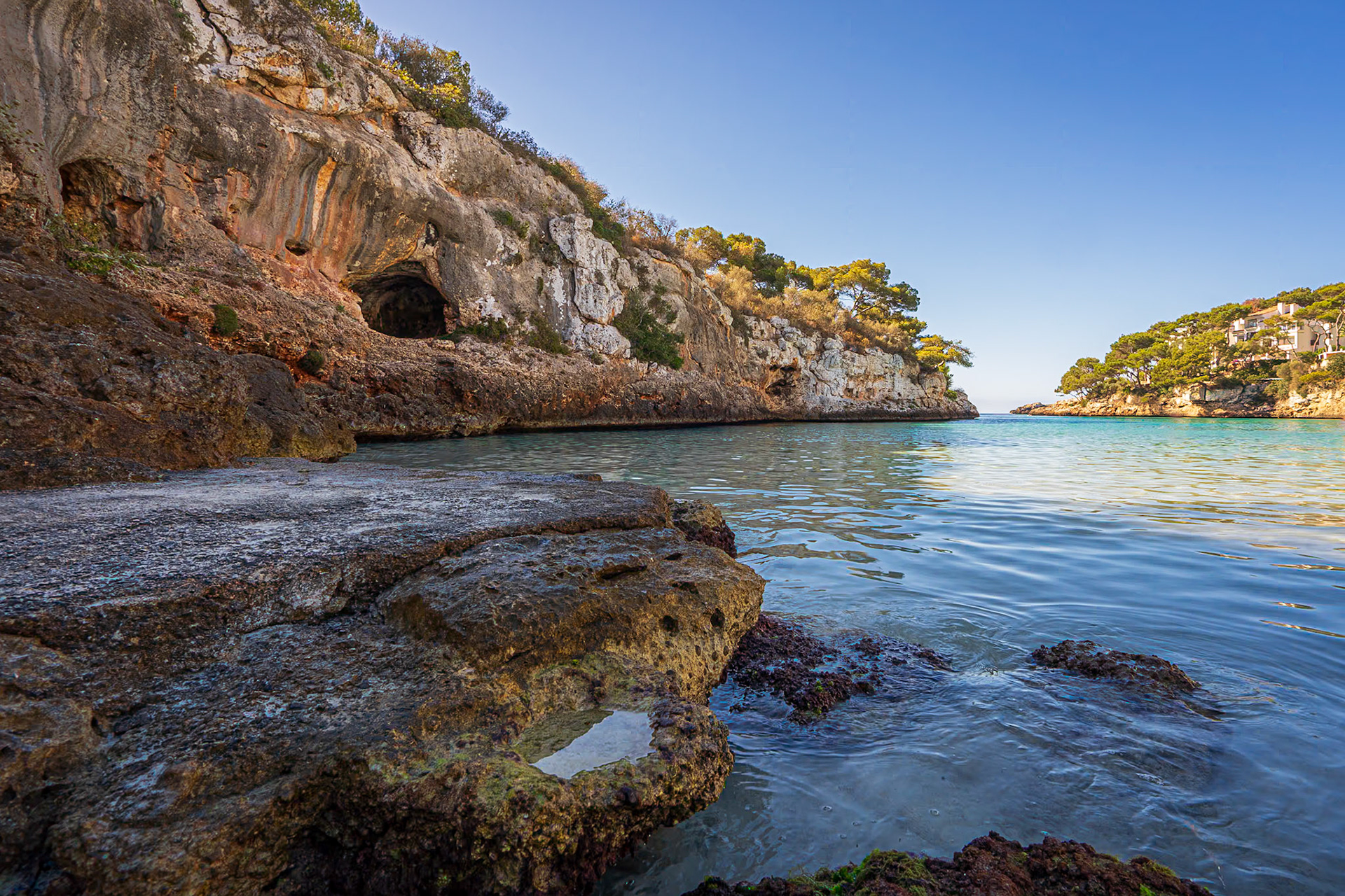 Rock Pools near Cala D'Or, Mallorca (EU076)