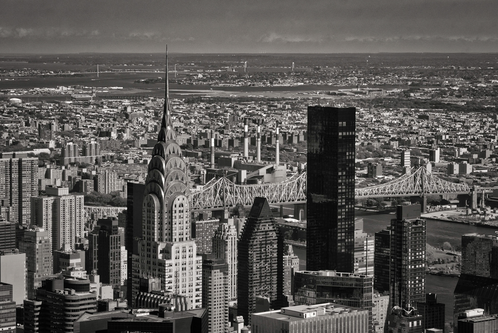 The Chrysler Building from the Empire State Building, New York (RW072)