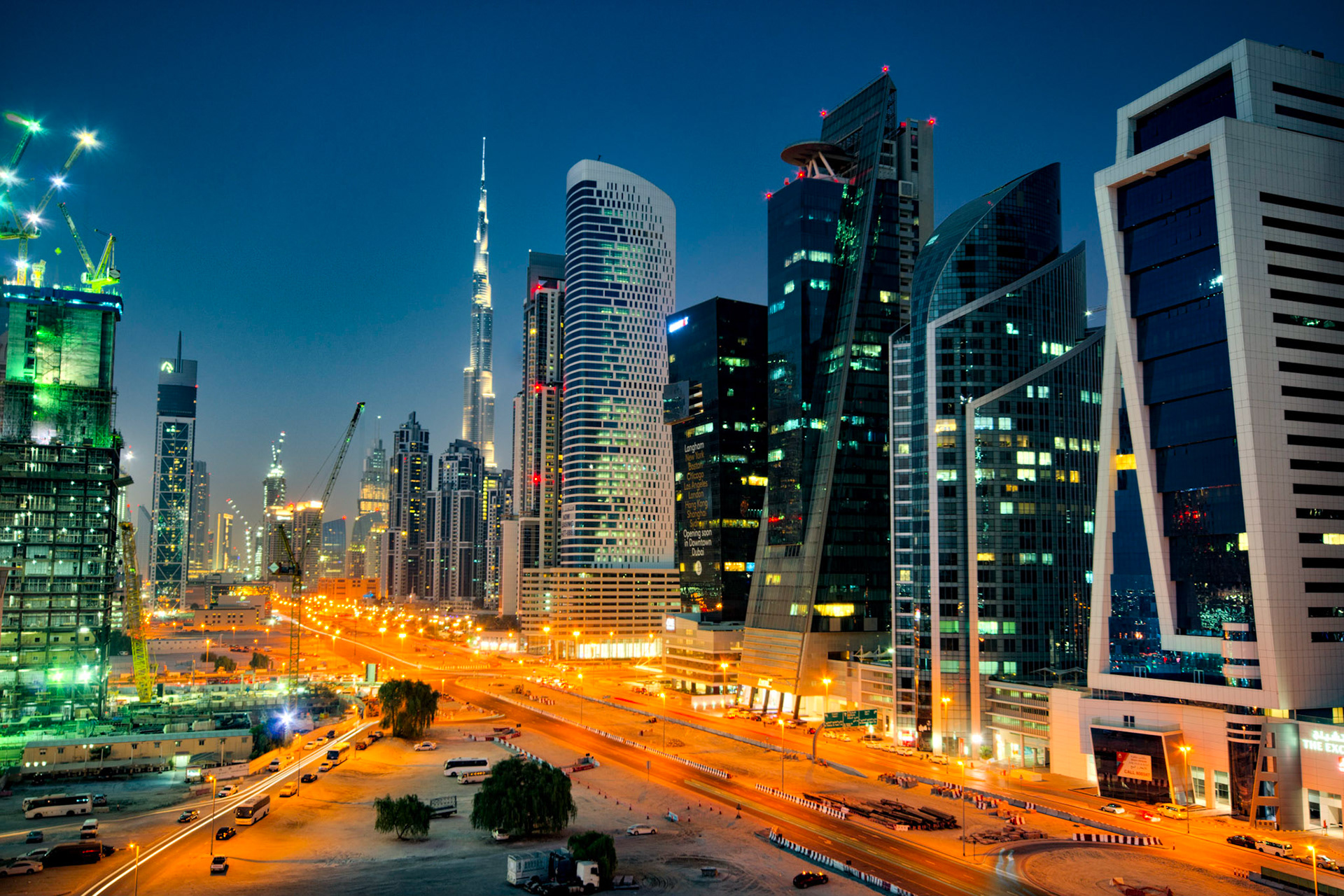 Downtown Dubai Skyline (RW027)