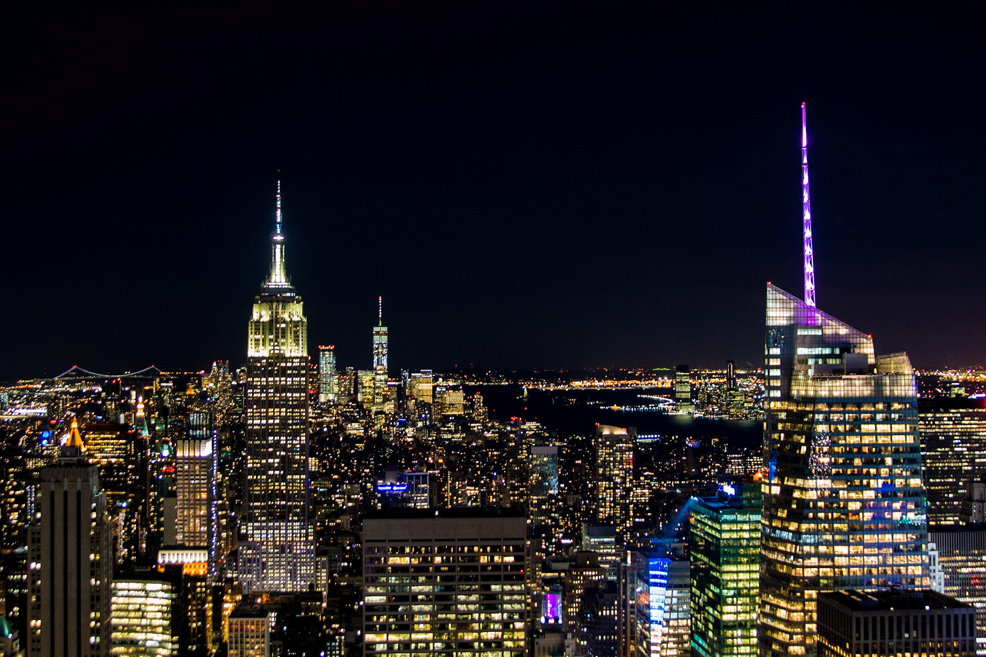 Empire State Building by Night, New York (RW081)