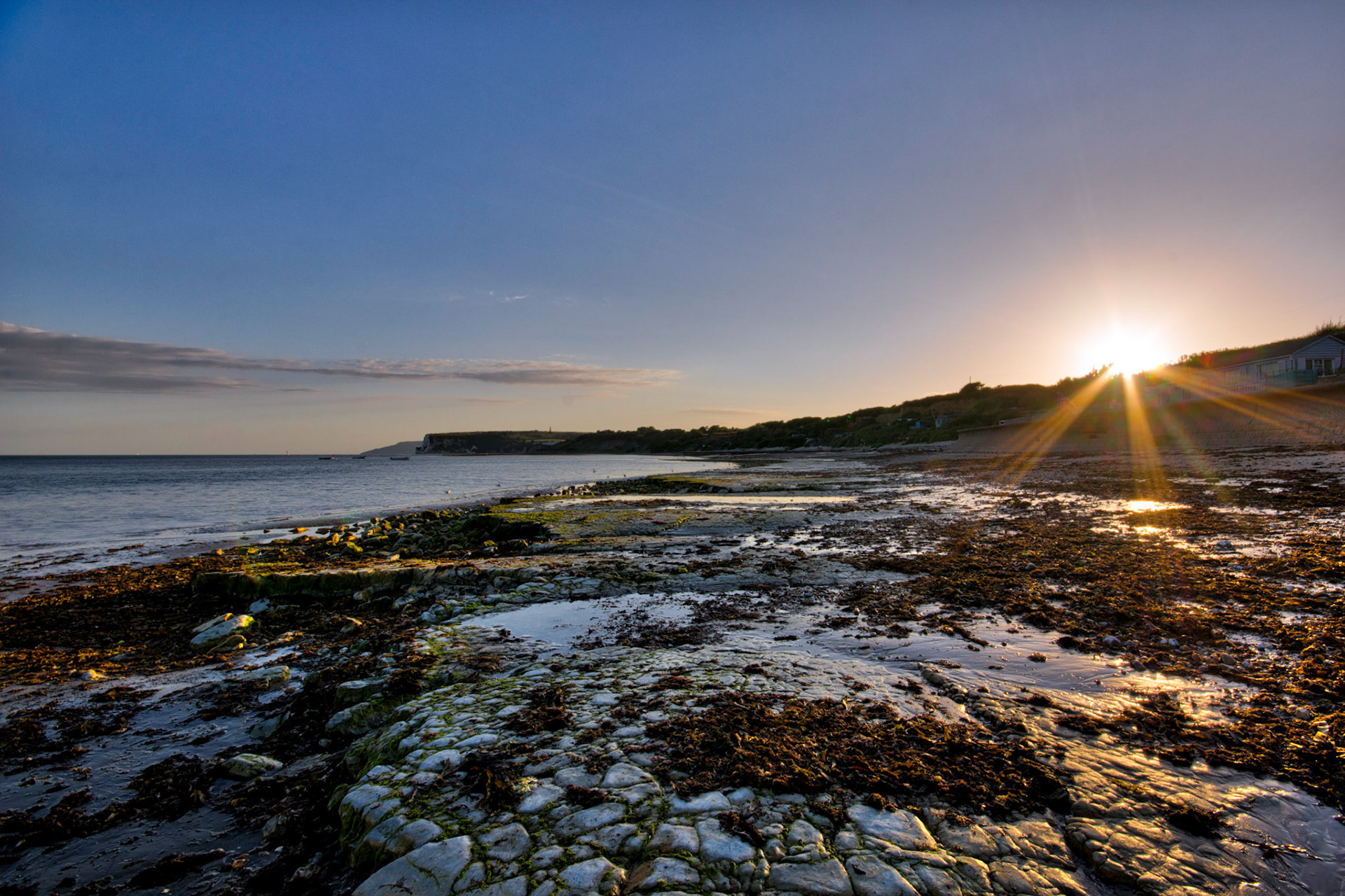 Beach Near Bembridge, Isle of Wight, UK (HA027)