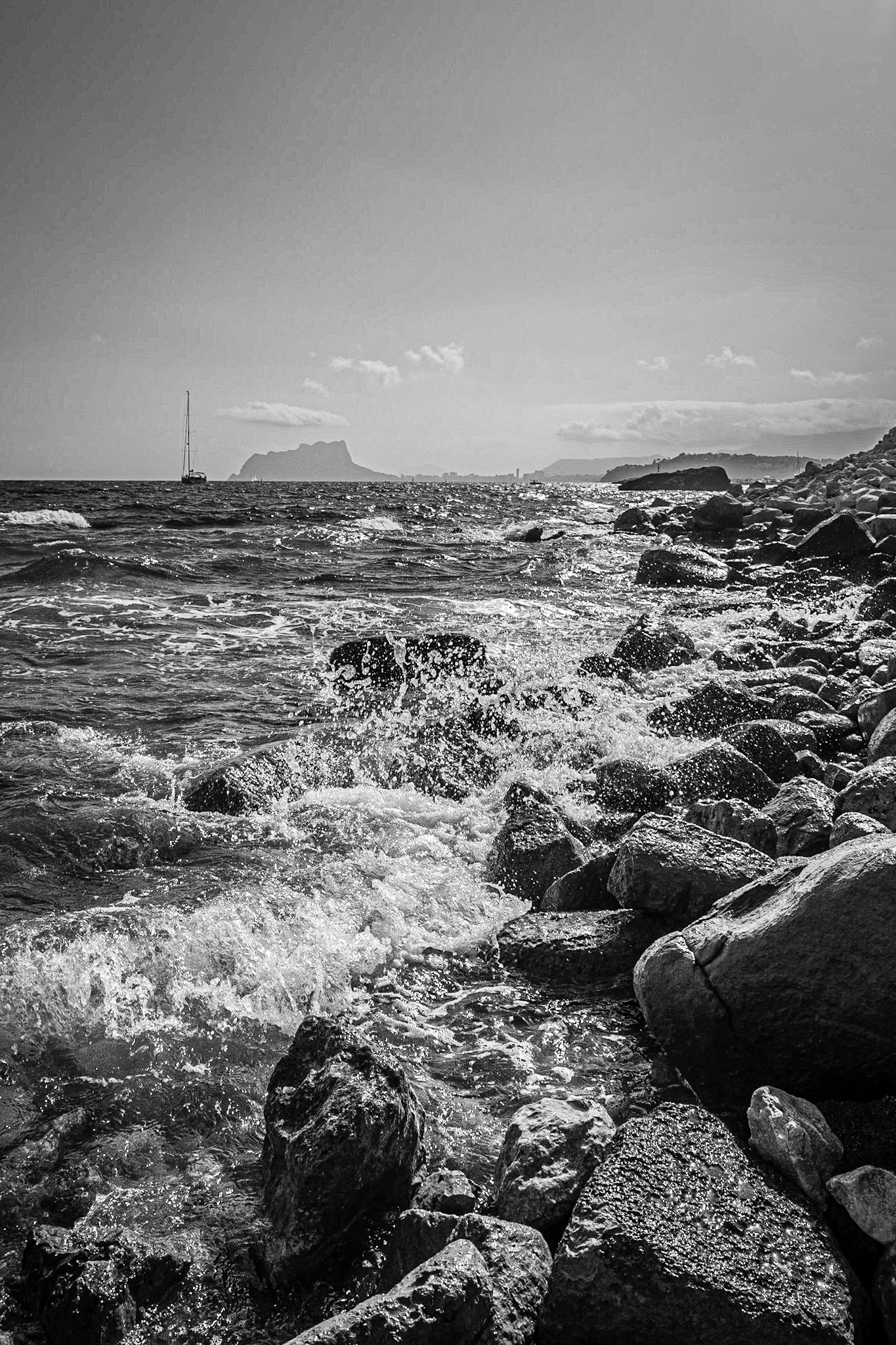 Coastline at Moraira, Spain (EU062)
