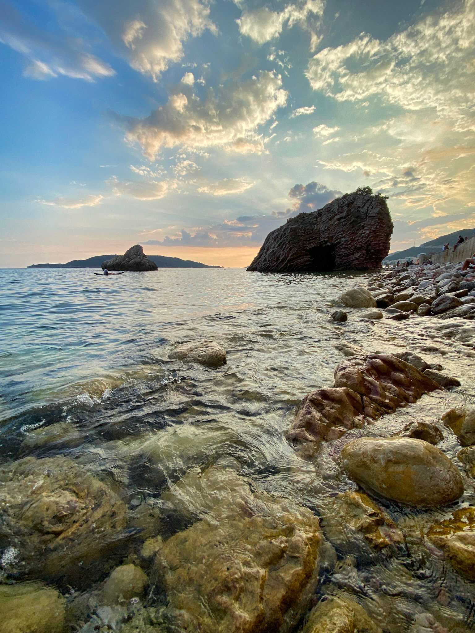 Kayaking near Becici, Montenegro (EU043)