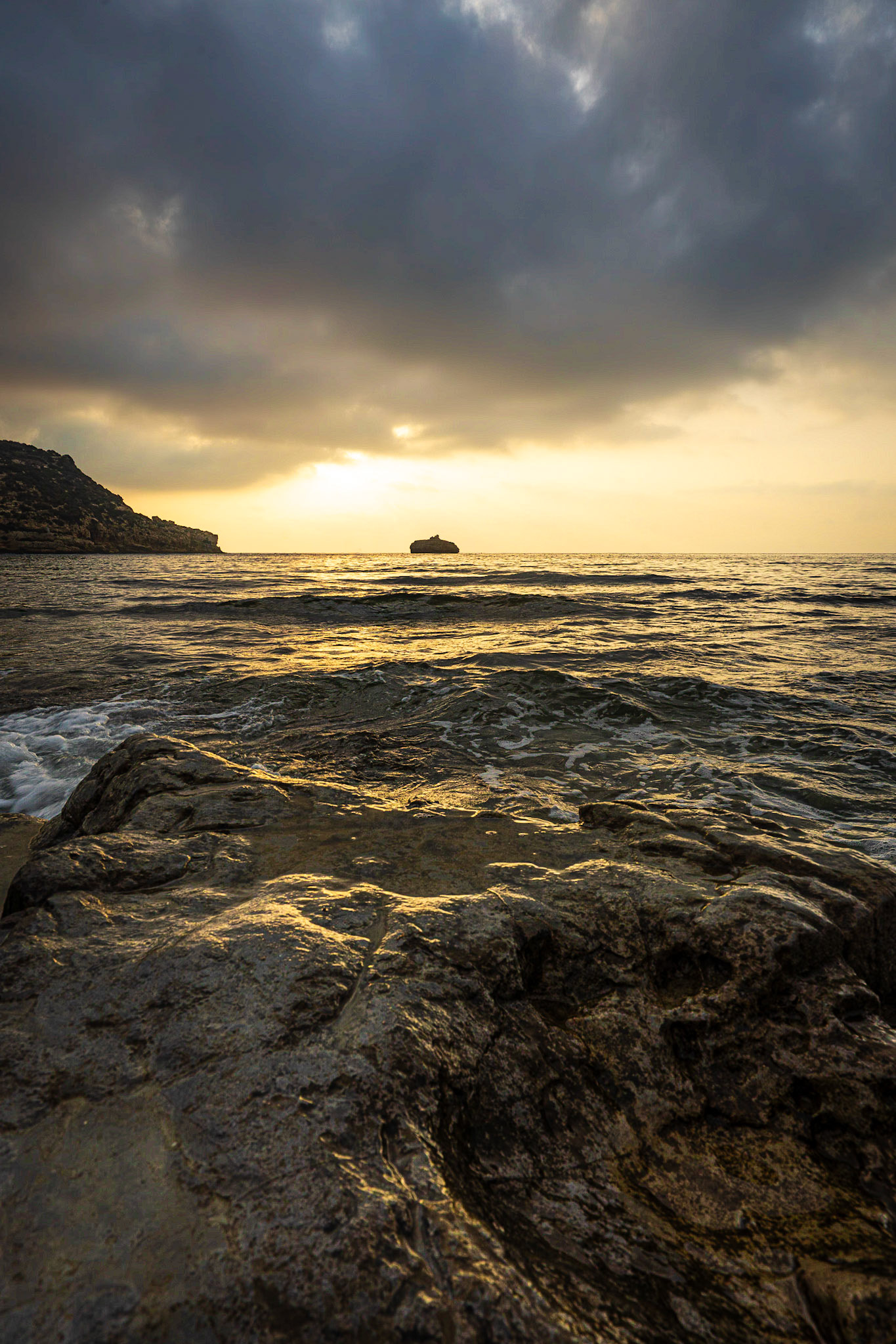 Sunrise at Cala del Portixol, Spain (EU066)