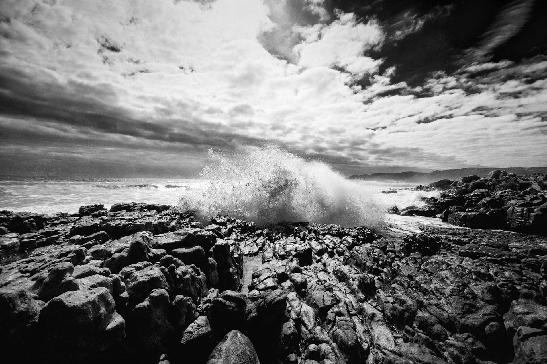 Rocks near Platboom Beach, Cape Point, South Africa (SA059)