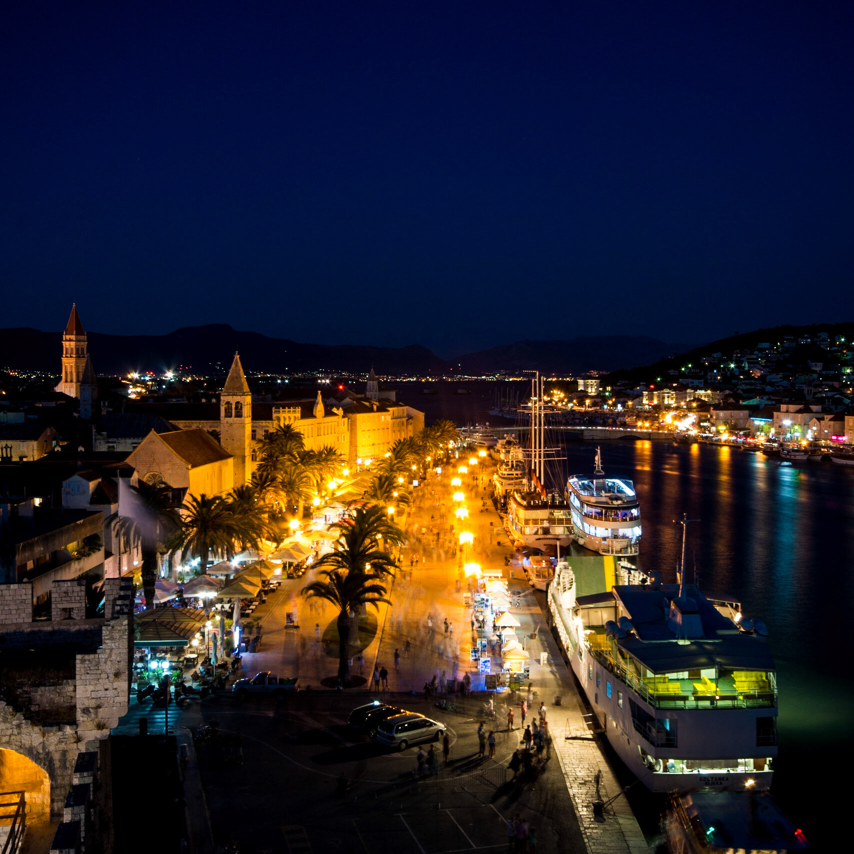 Night Scene at Trogir, Croatia (EU027)