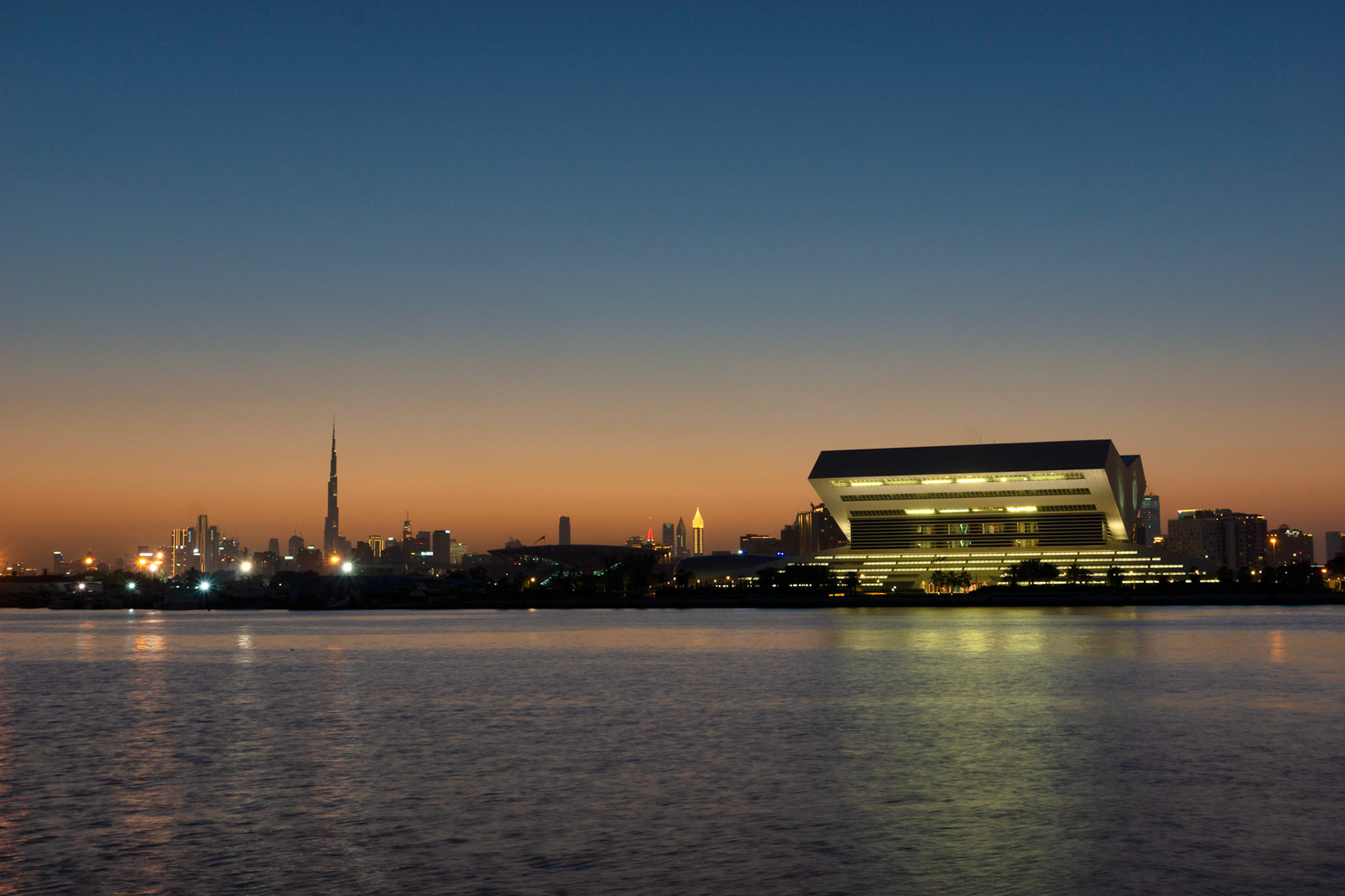 Night Skyline from Festival City, Dubai (RW085)