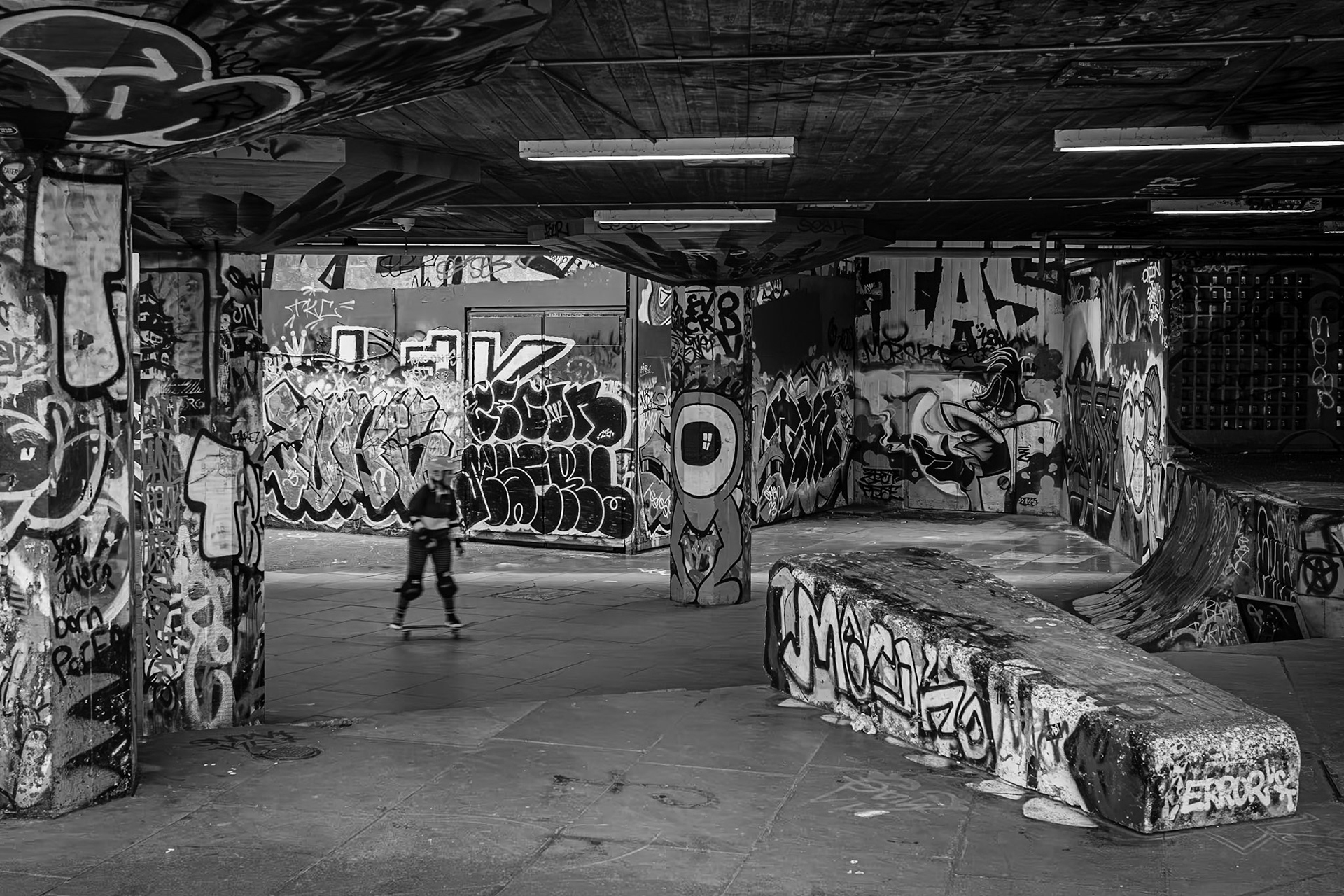 South Bank Skate Park, London, UK (UK059)
