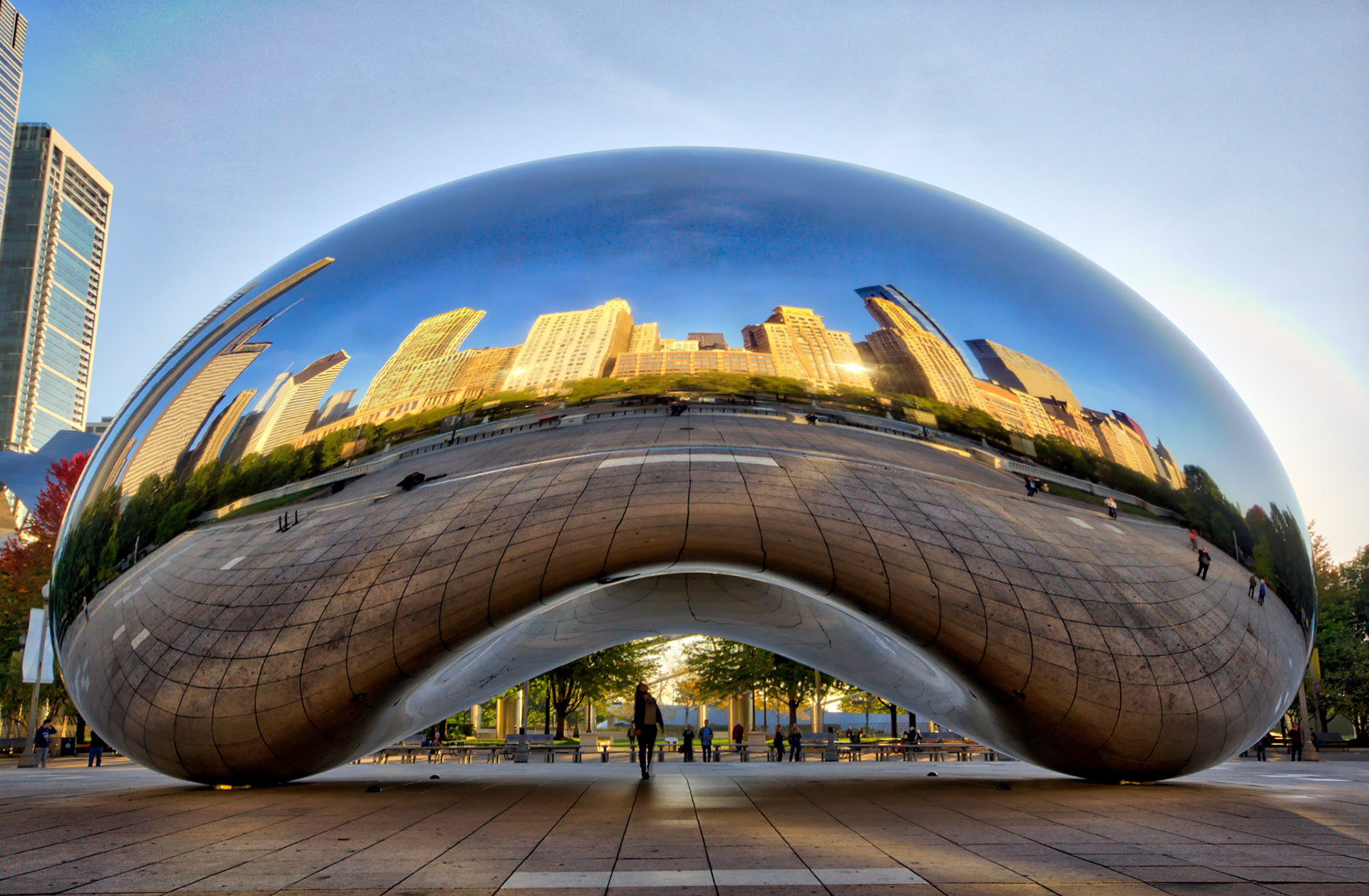 "The Bean" Art Installation in Chicago, USA (RW044)