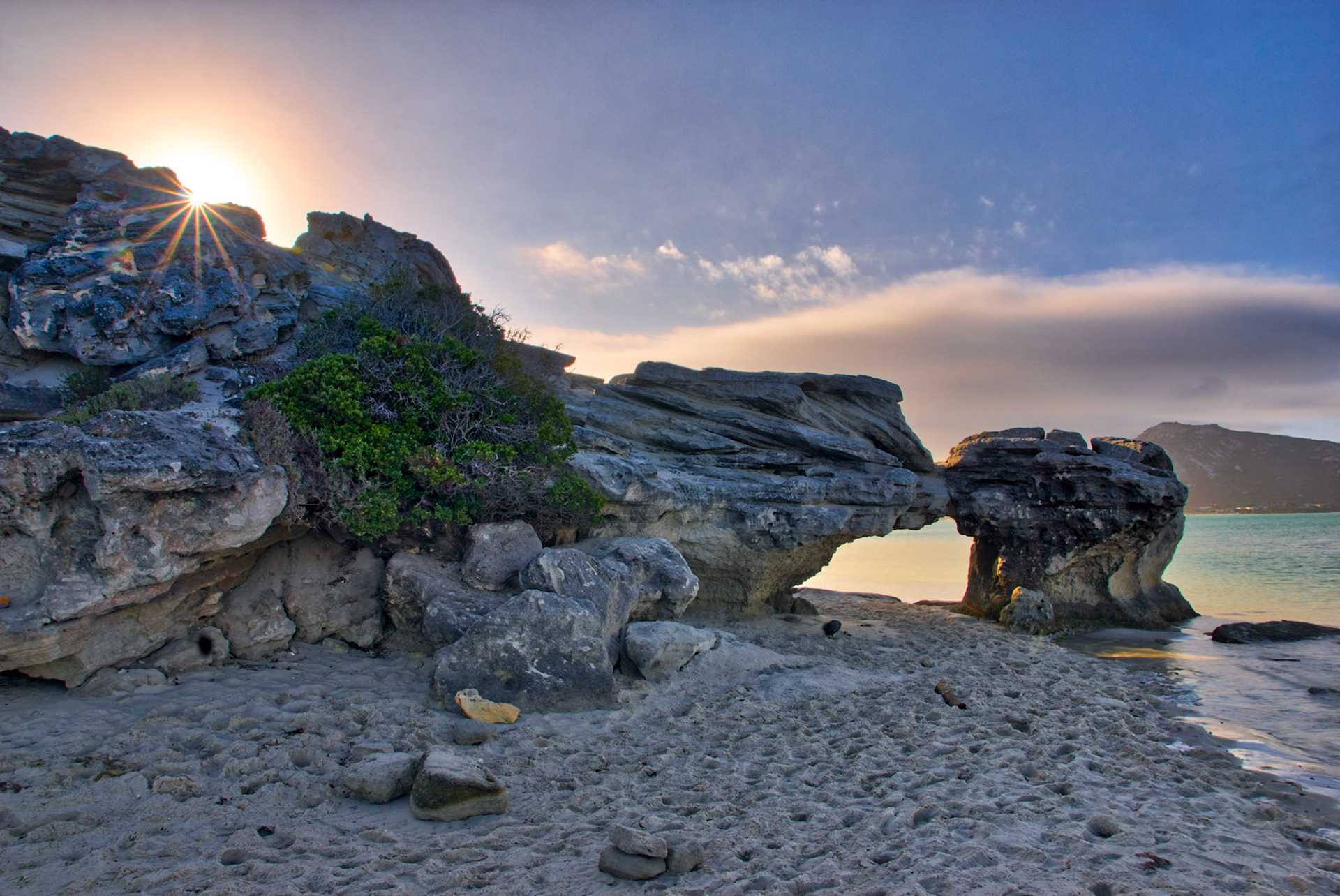Beach near Churchhaven, West Coast National Park, South Africa (SA073)