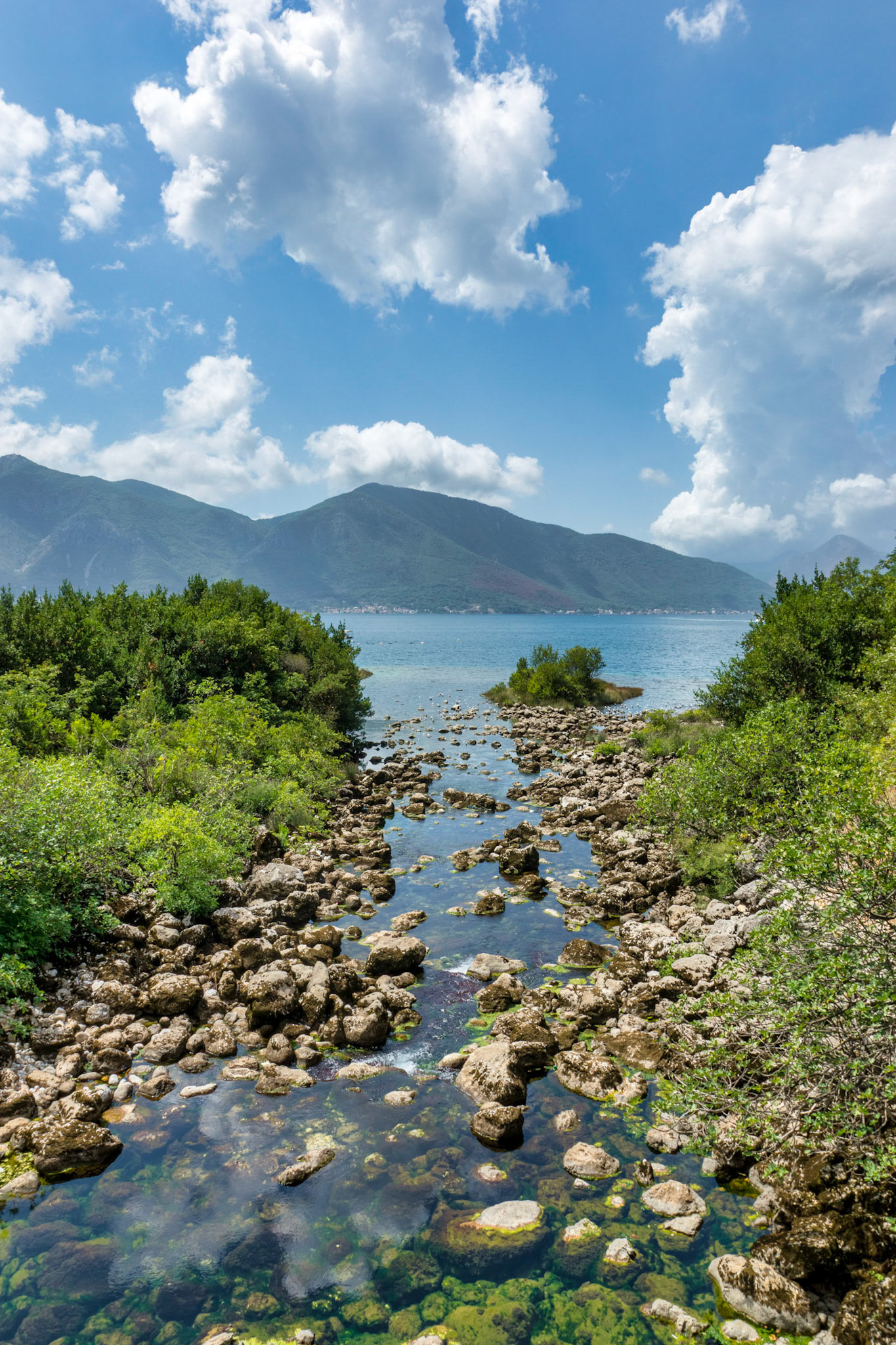 Looking out on the Bay of Kotor near Lutja, Montenegro (EU041)