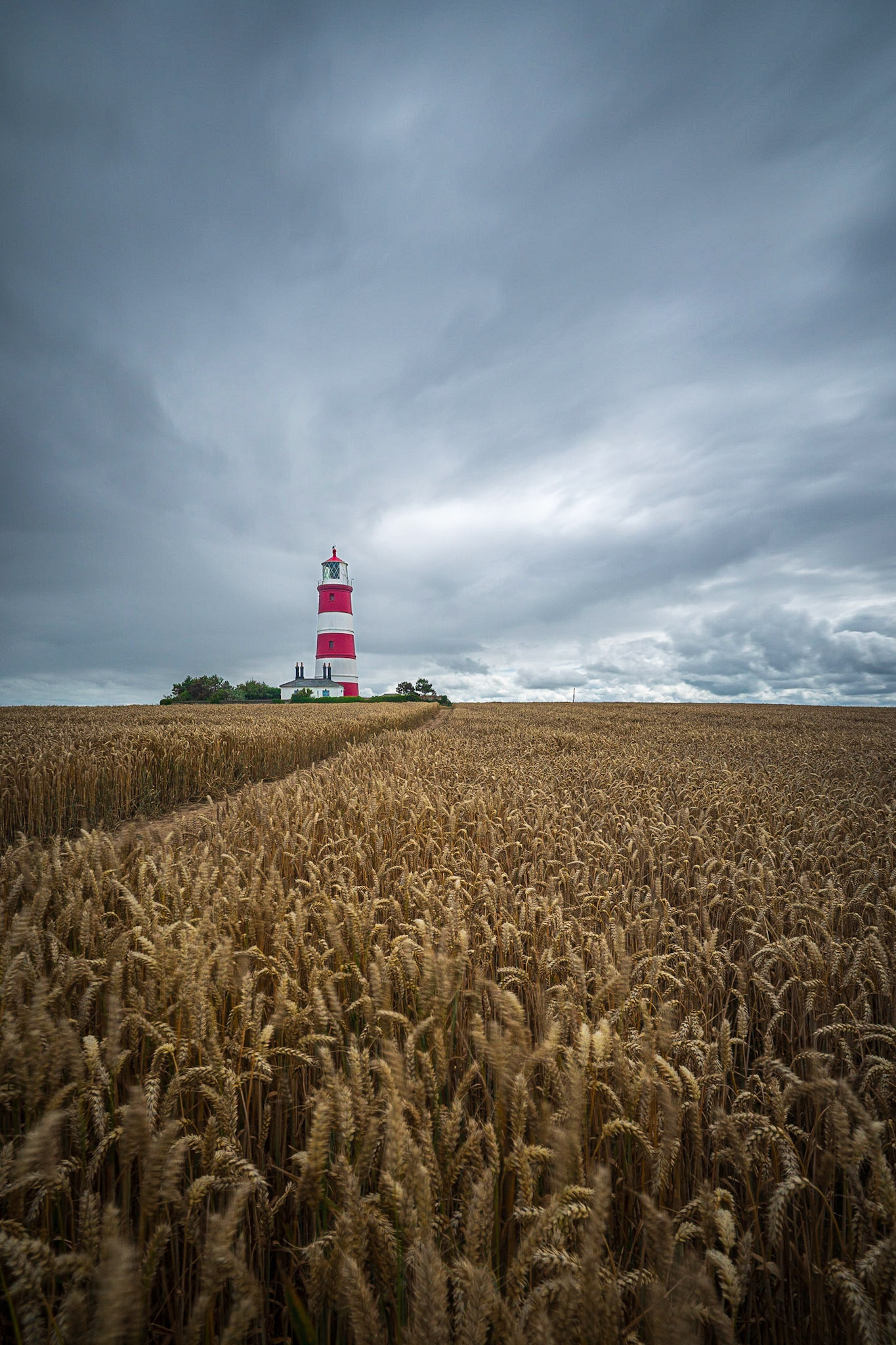 Happisburgh Lighthouse, Norfolk, UK (UK042)