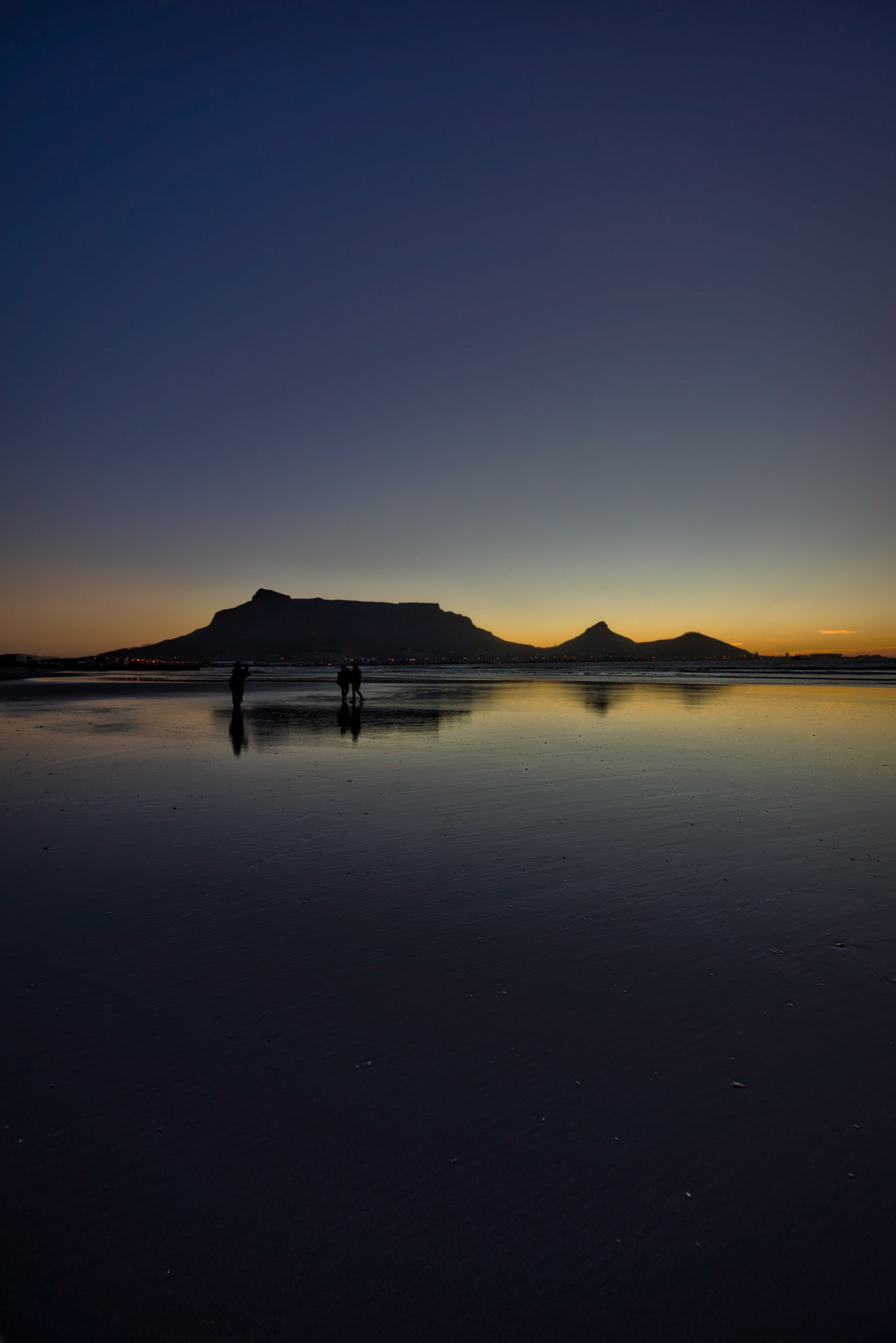 Walking on the Beach at Milnerton, Cape Town, South Africa (SA047)