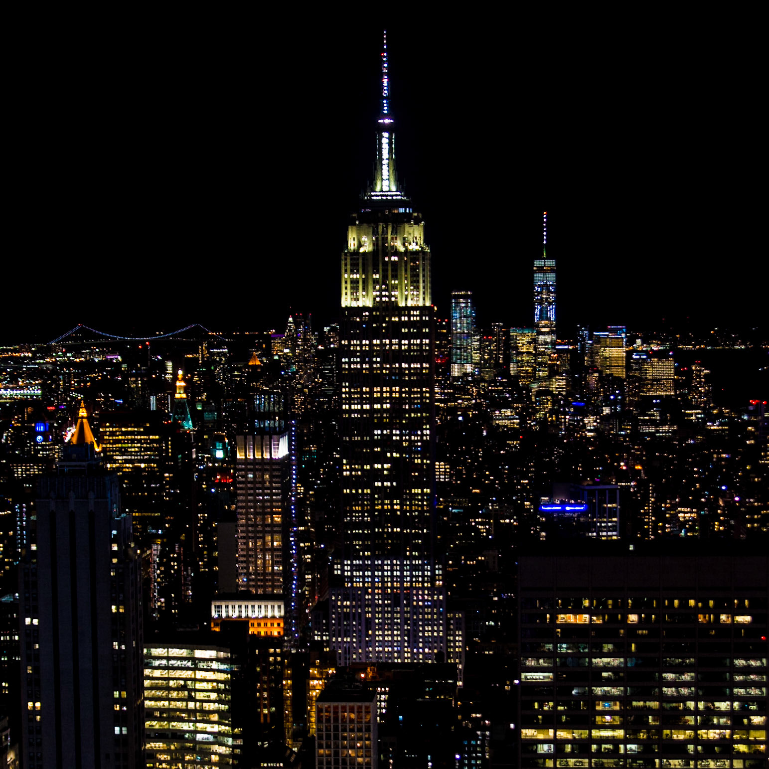 Empire State Building by Night, New York (RW082)