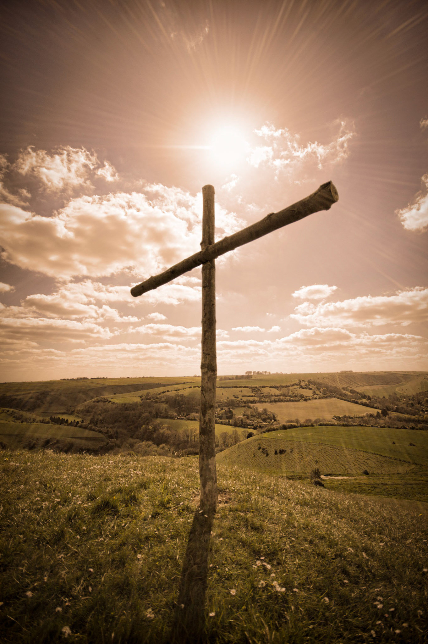Easter Cross on Pickett Hill, Wiltshire, UK (UK008)