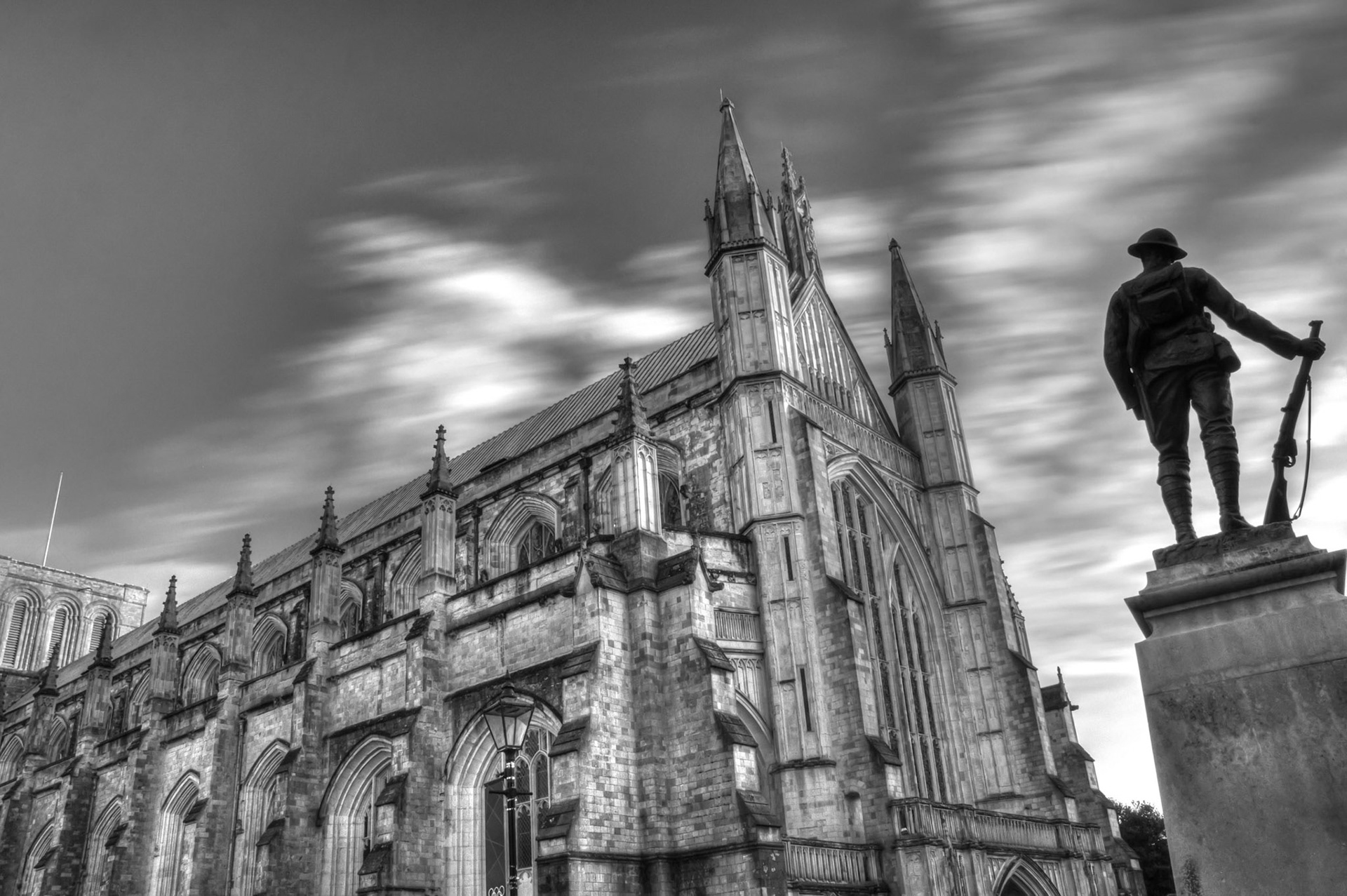 Mounment to the Fallen Soldier, Winchester Cathedral, UK (HA002)