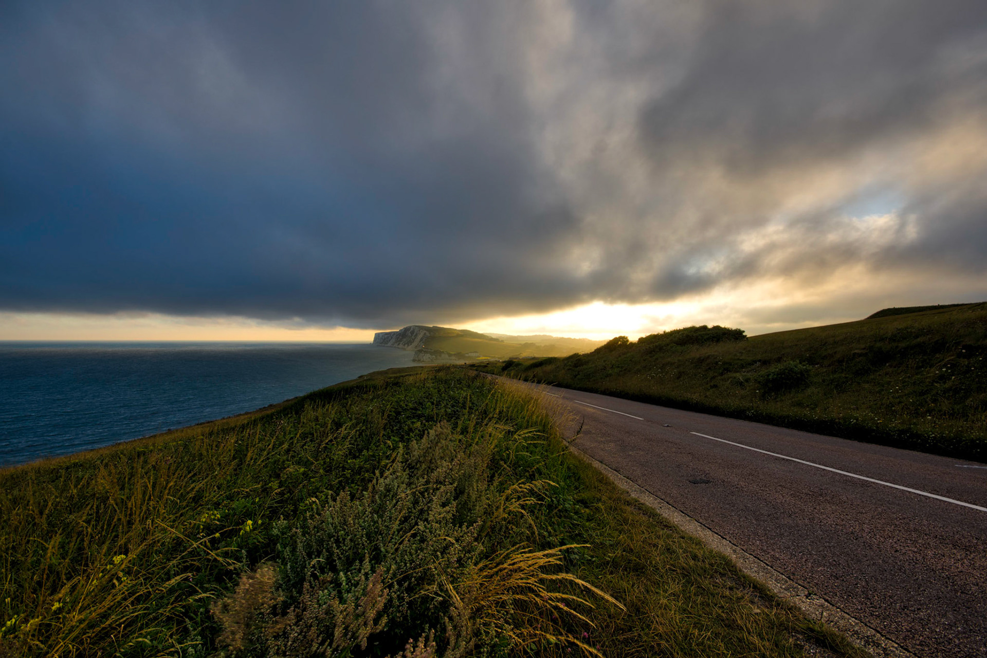 Road to Freshwater Bay, Isle of Wight, UK (HA021)