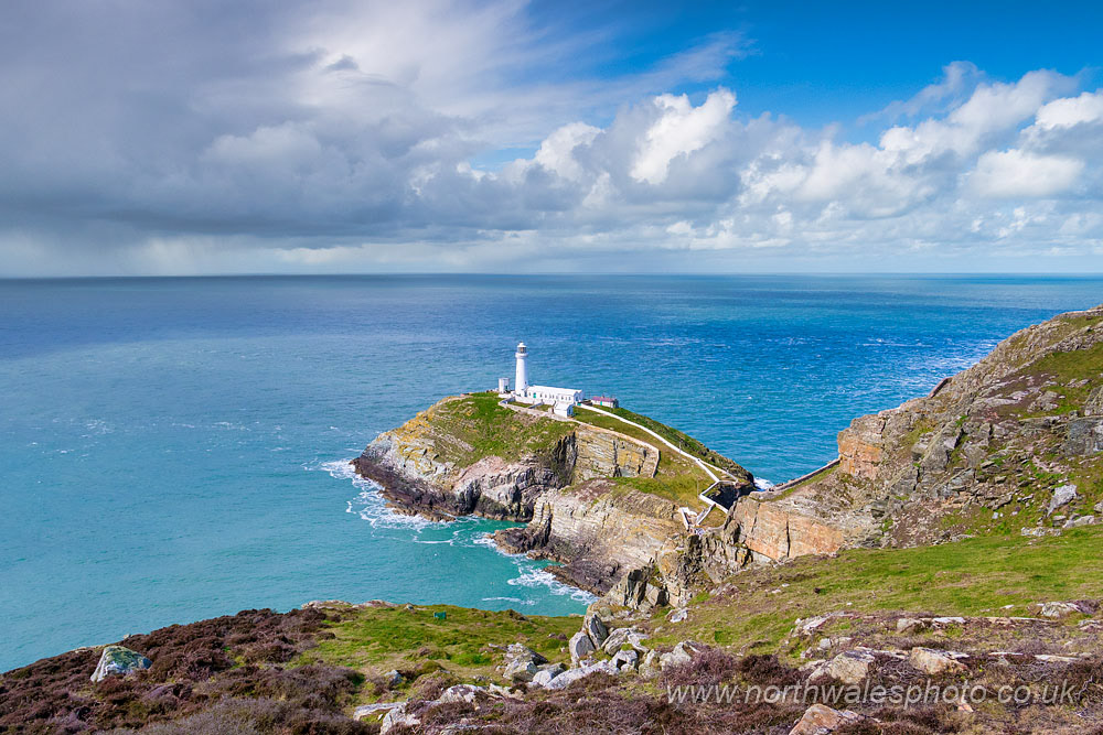 Rain Nearing South Stack Lighthouse