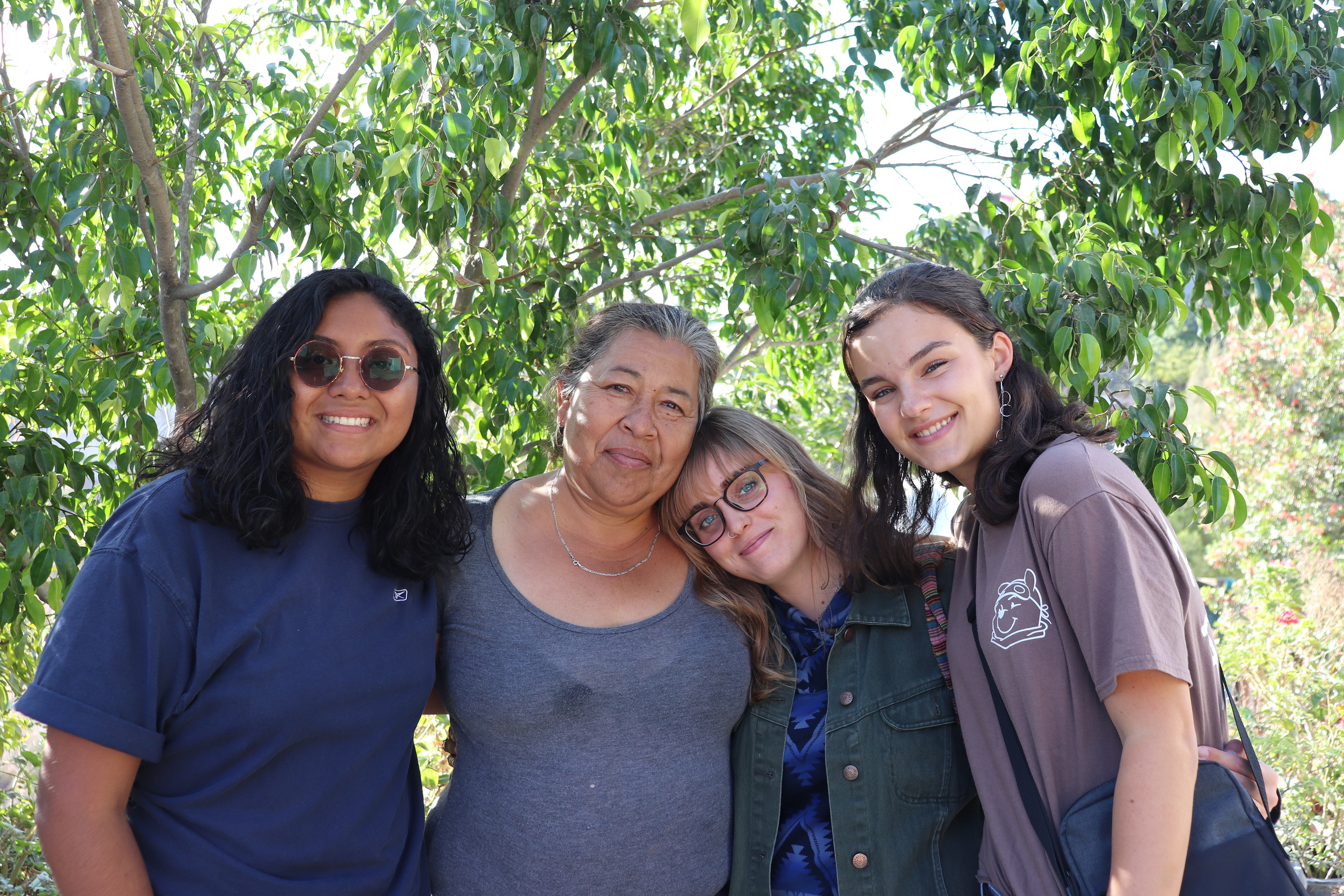 group photo of new friends
