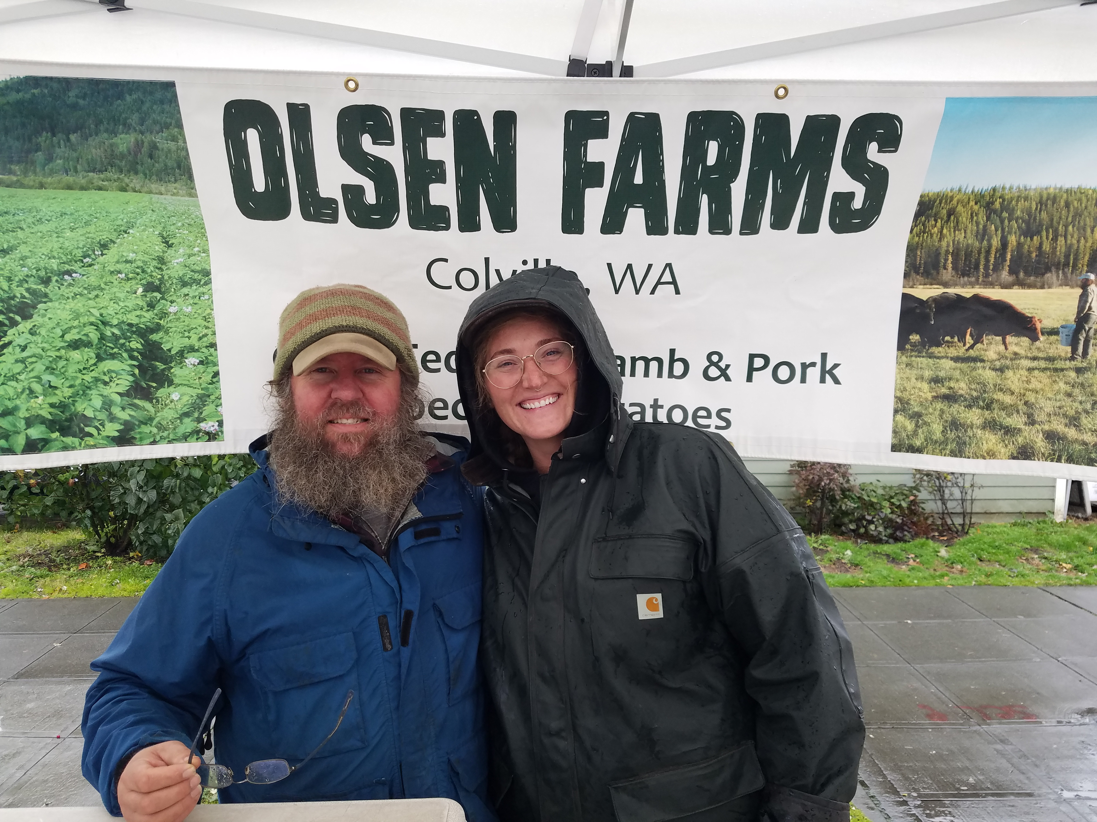A livestock and potato farmer who uses sustainable farming practices