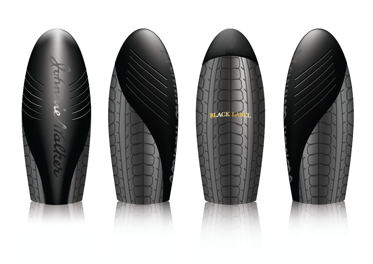 Black Label Johnnie Walker limited edition packaging