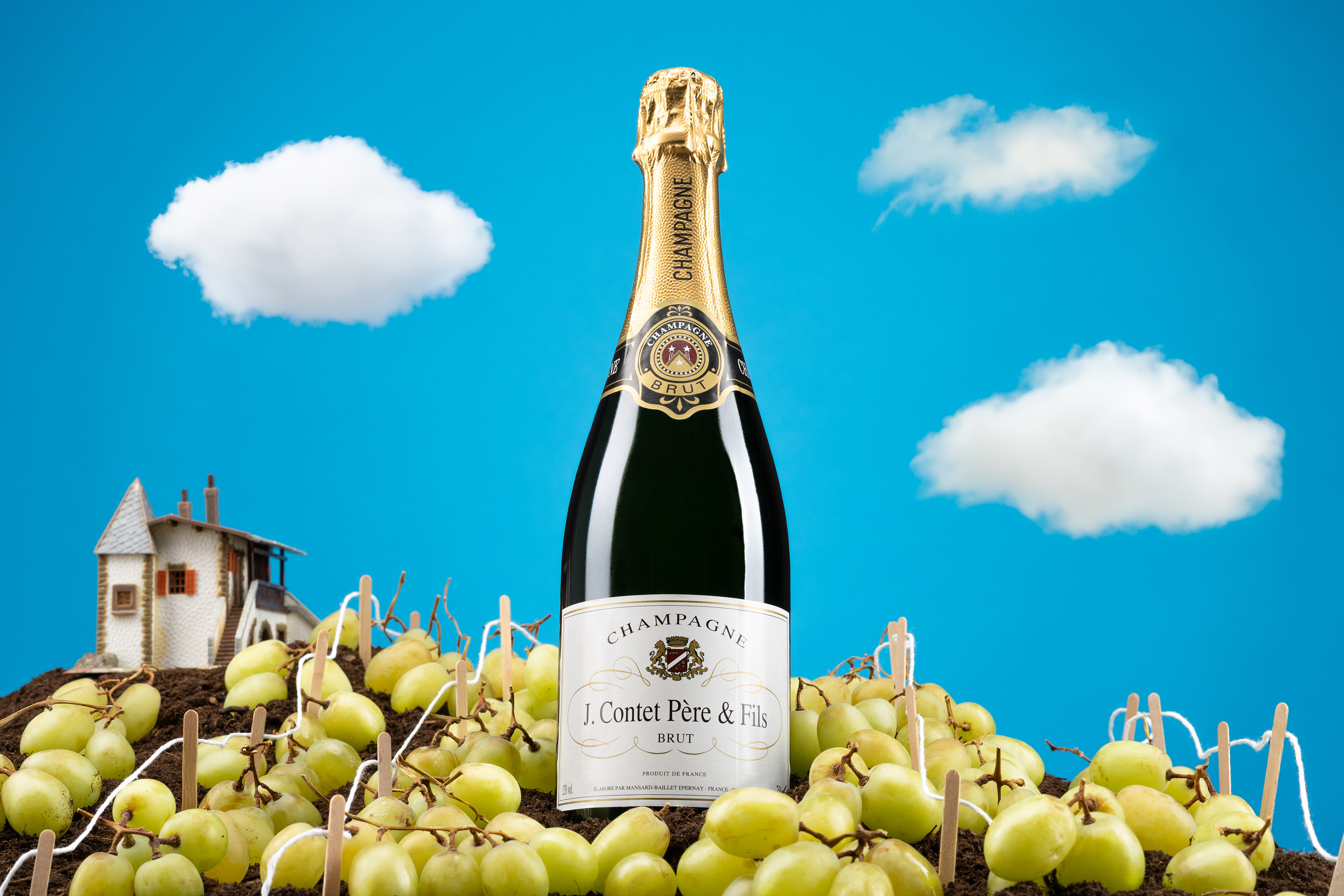 J. Contet Père & Fils French Champagne