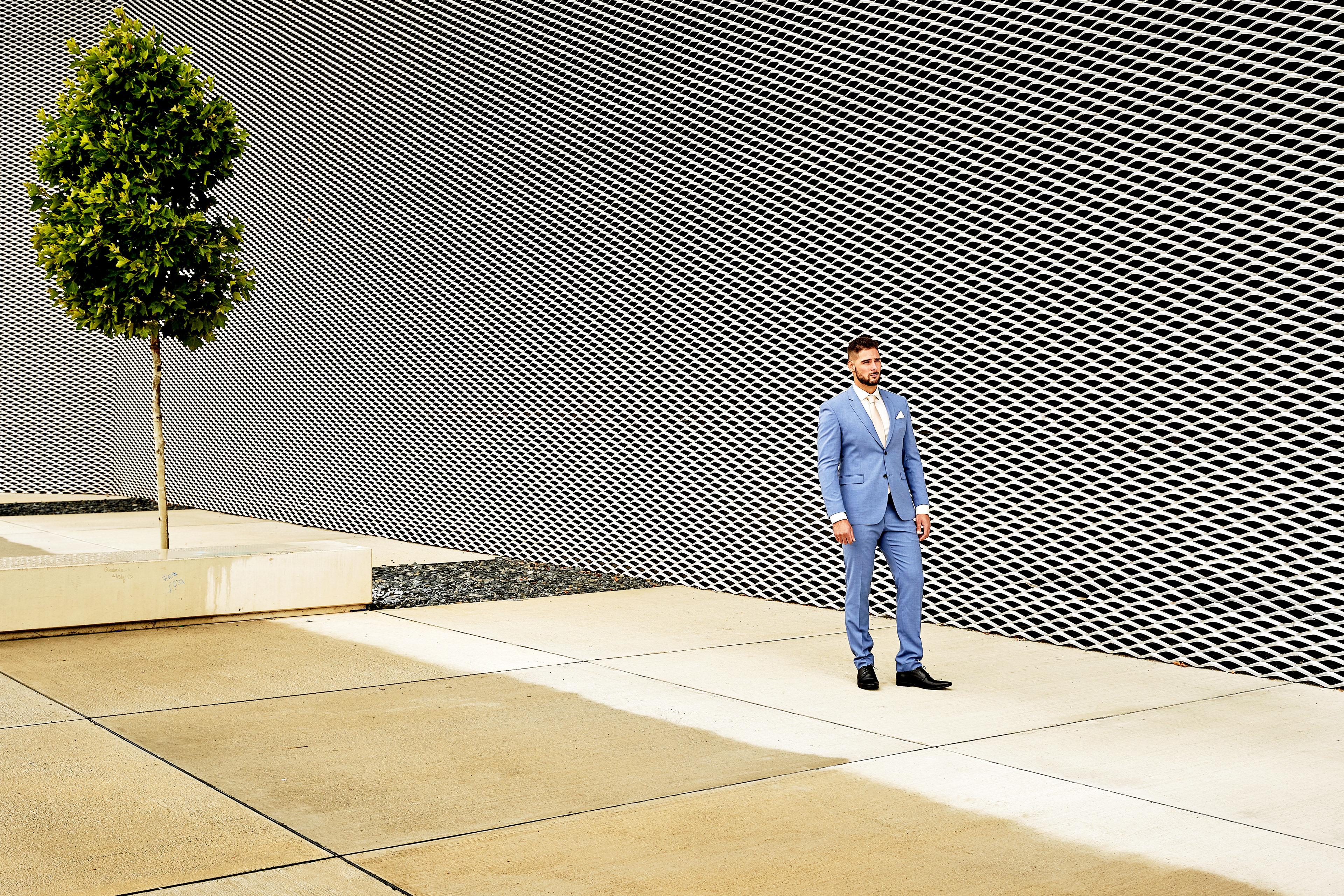 Minimalistiské fashion fotografie