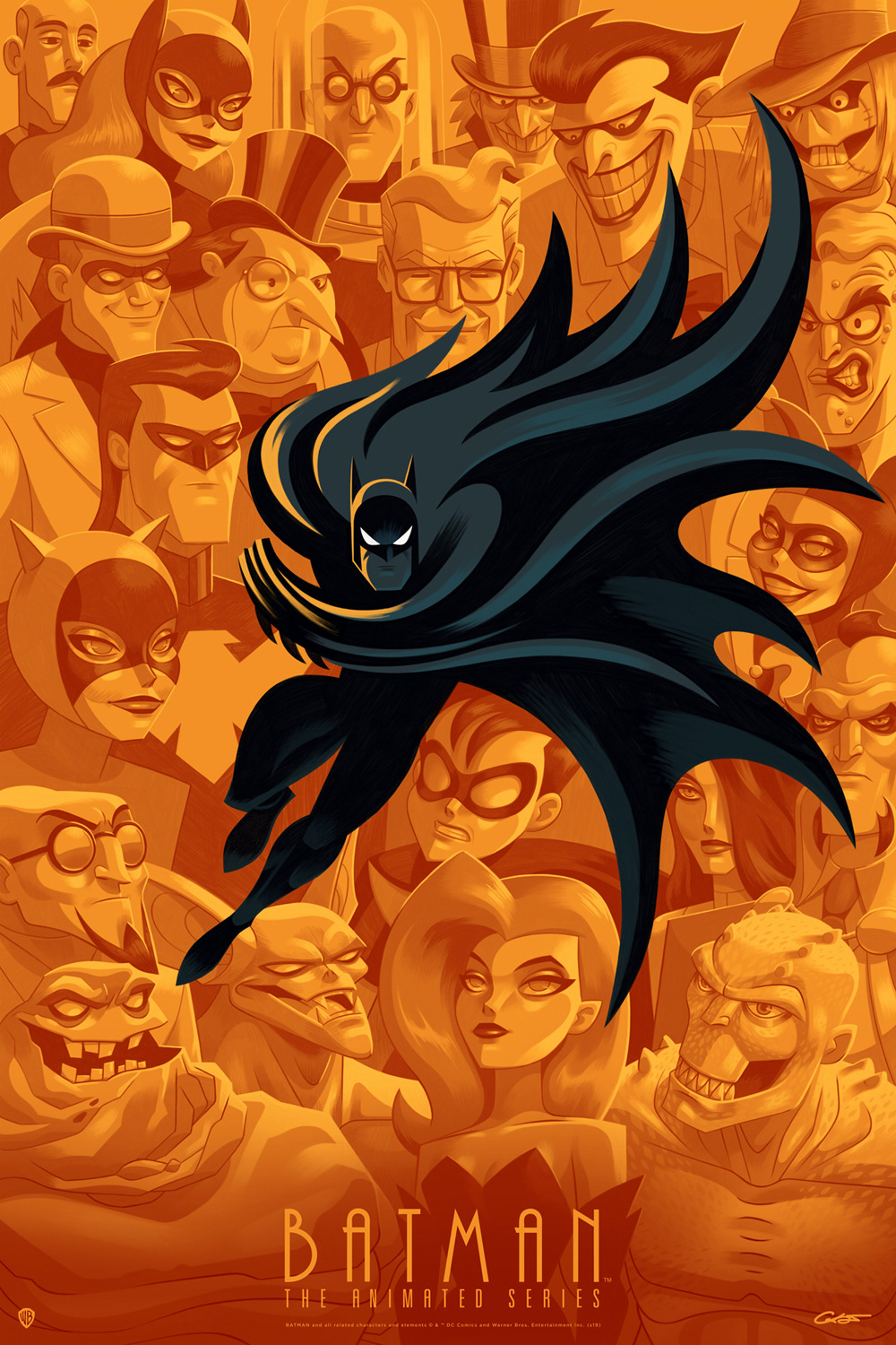 George Caltsoudas - Batman The Animated Series Poster