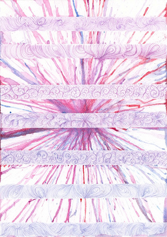 More than One, 2026, Watercolour on Paper, 21 x 29.7 cm