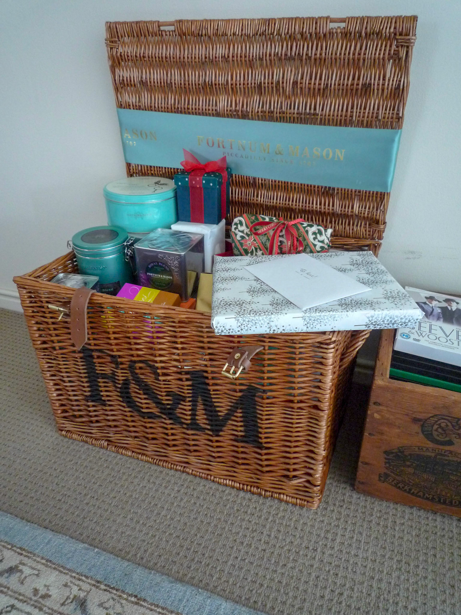 In spite of the snow Fortnums delivered