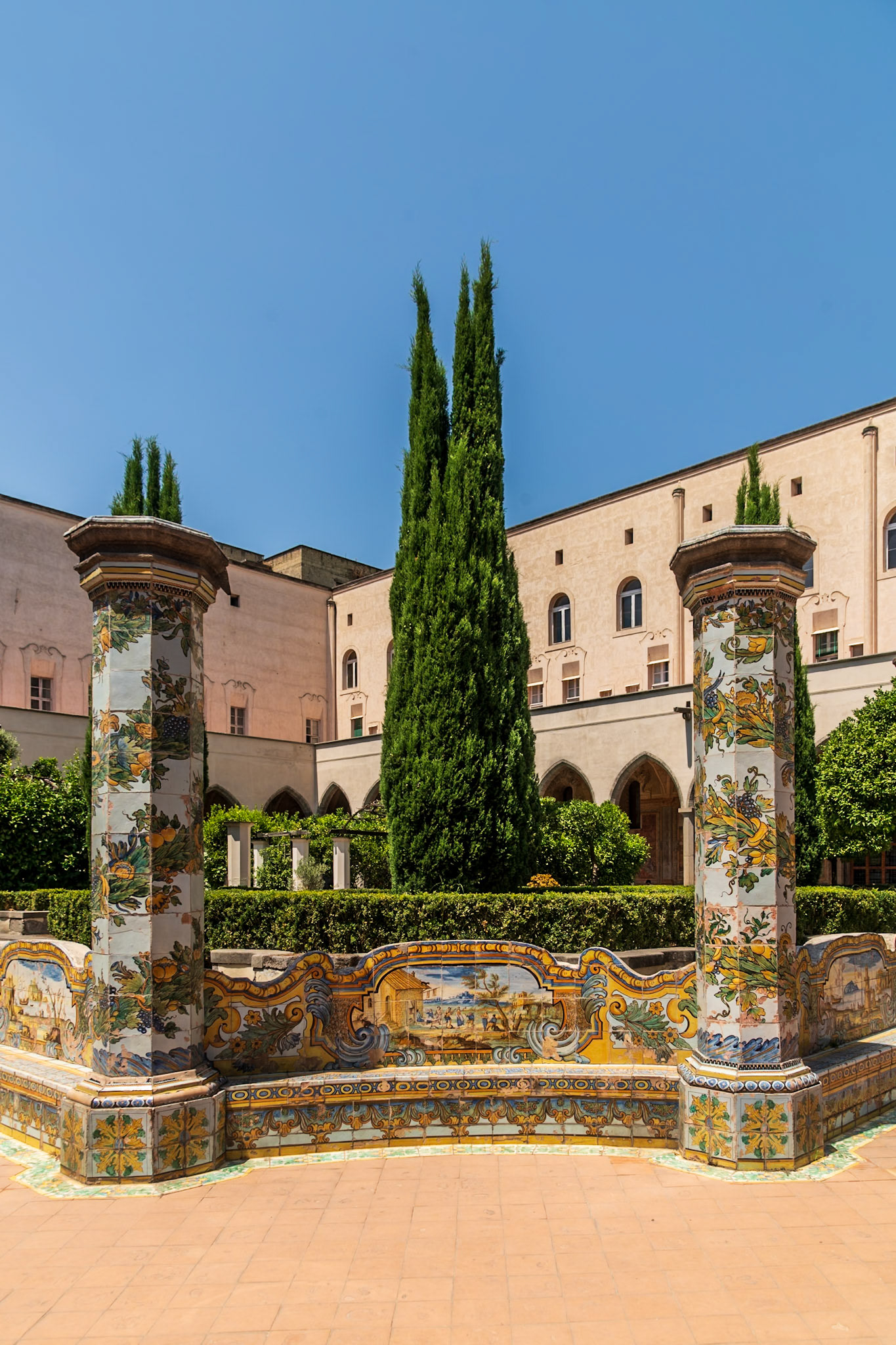 Majolica cloister