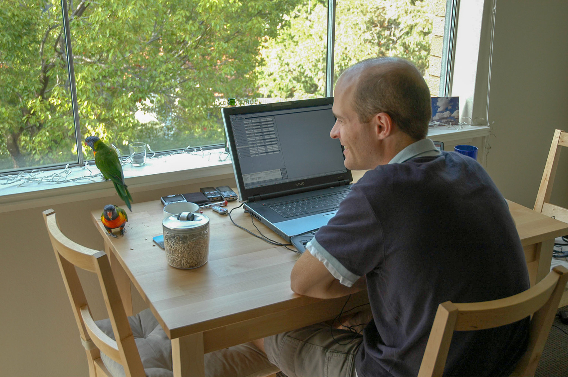 Trying to teach them how to program