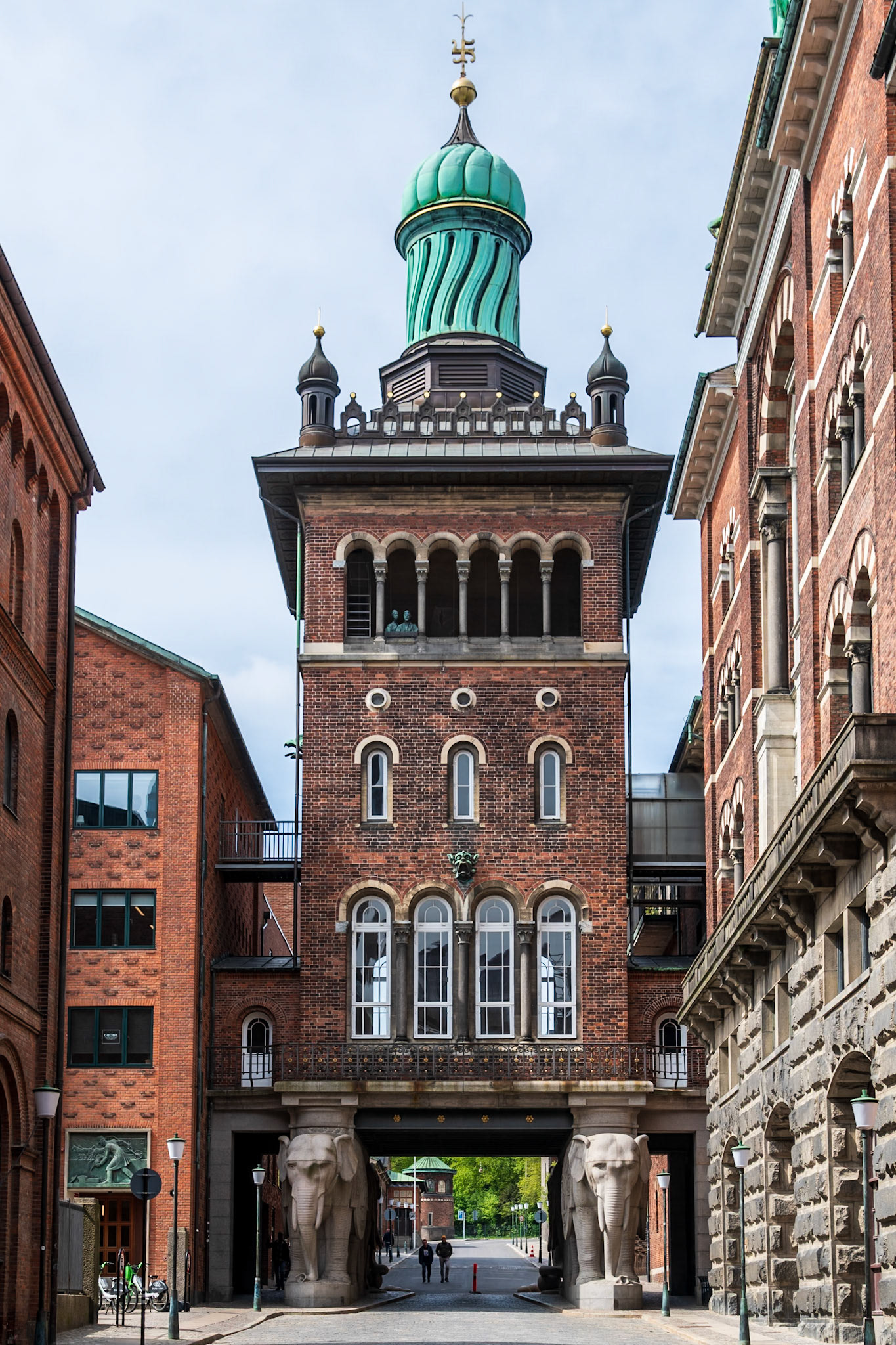 Elefantporten arch at Carlsberg brewery