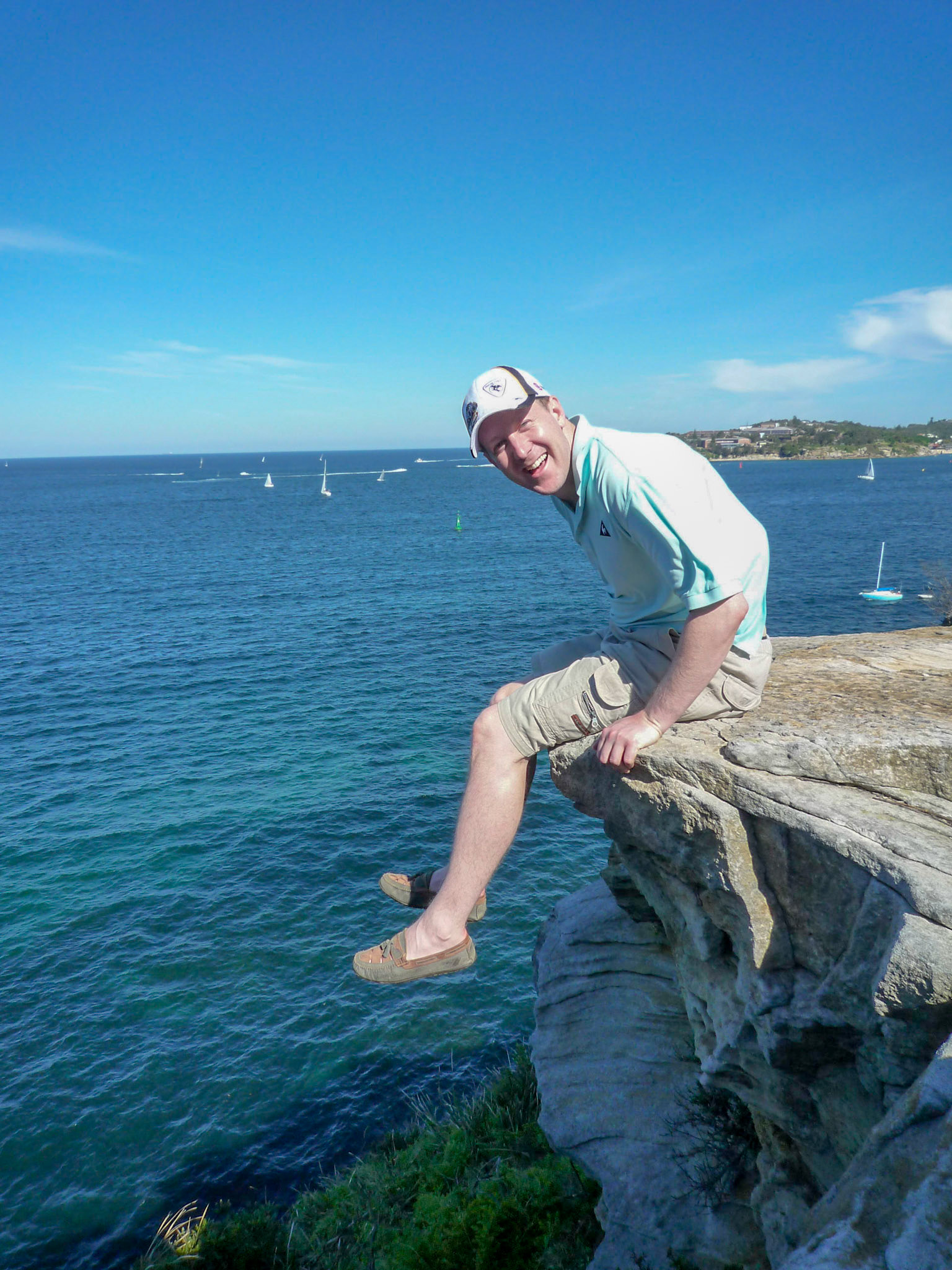 Hope the rock holds after lunch!