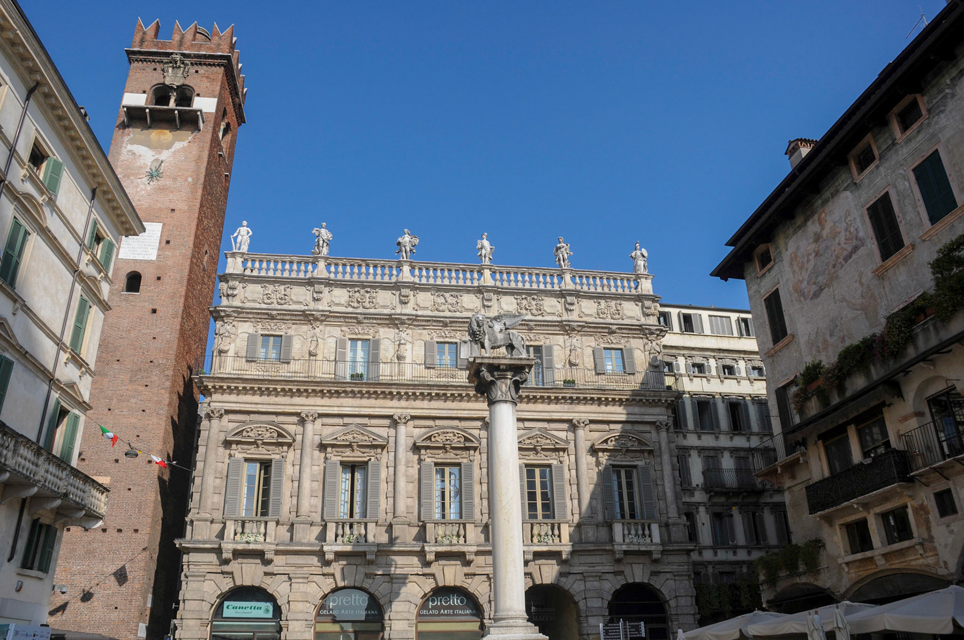 Palazzo Maffei - our aprtment for the week